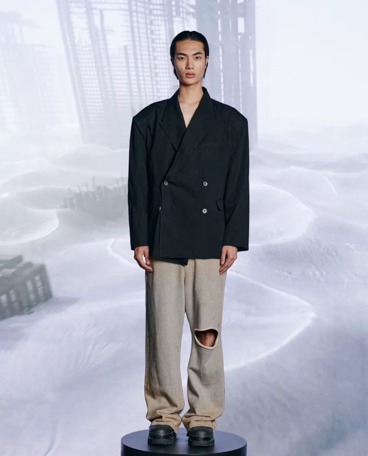 PROJECT G/R Project GR Shoulder padded suit Size 50L - 1 Thumbnail