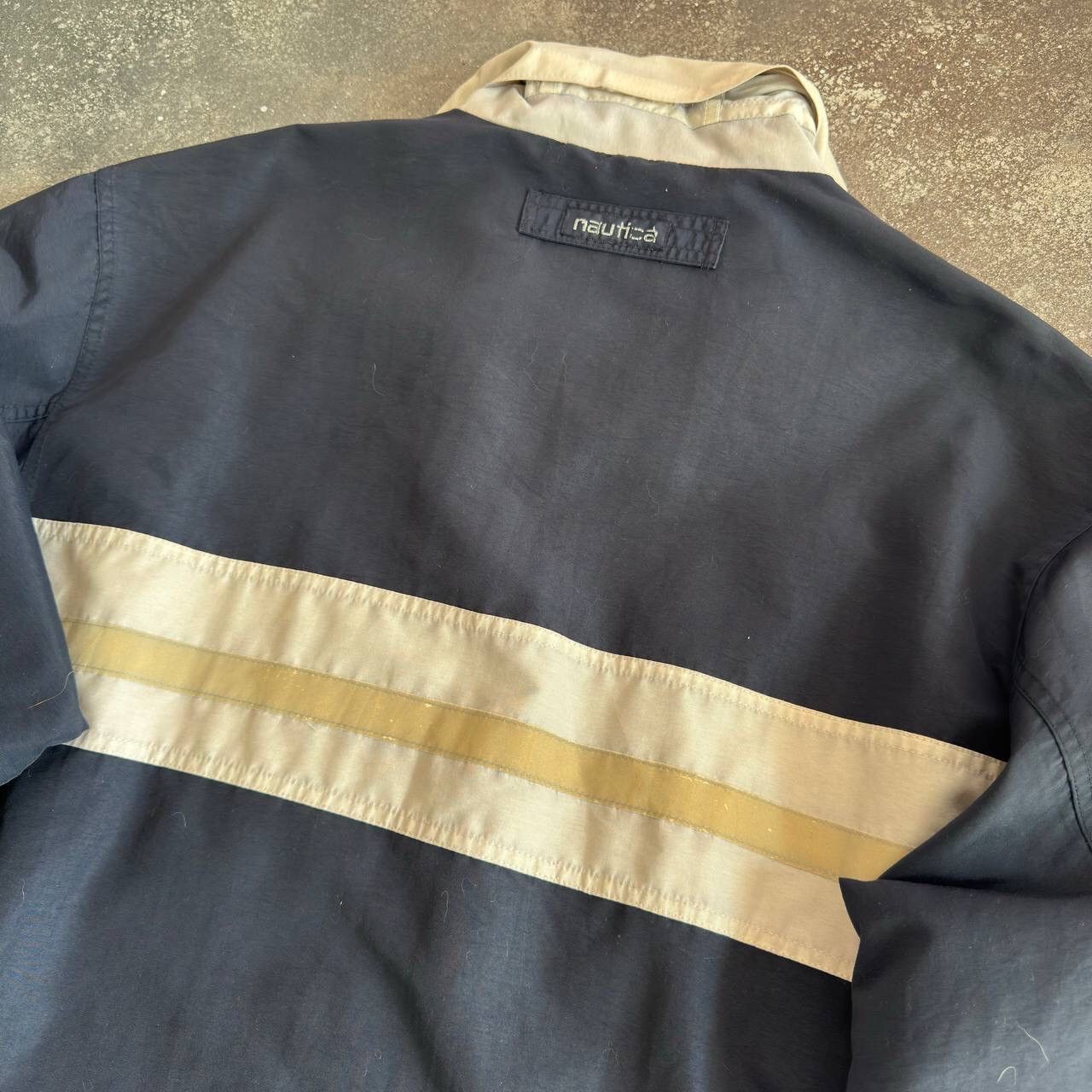 Nautica × Vintage 90s Nautica Vintage Outdoor Full Zip Jacket Size US XL / EU 56 / 4 - 12 Thumbnail