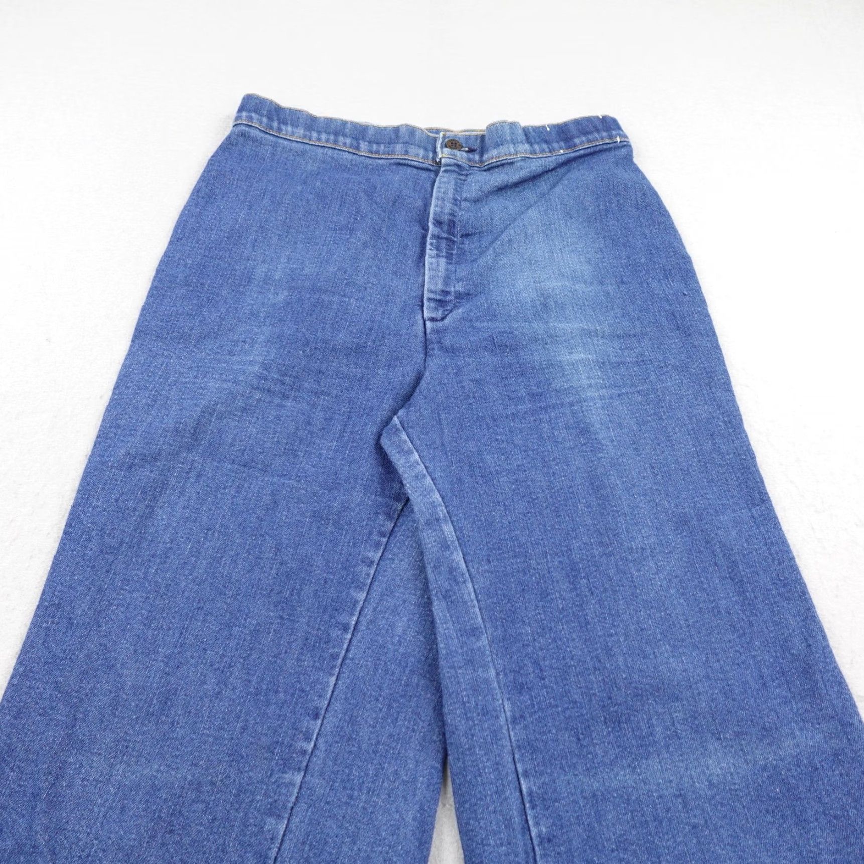 Levi's VINTAGE Levi's Jeans Women 32x32 Blue Denim Orange Tab High Rise Wide-Leg Baggy 80s USA Womens Size 24" / US 00 / IT 34 - 2 Thumbnail