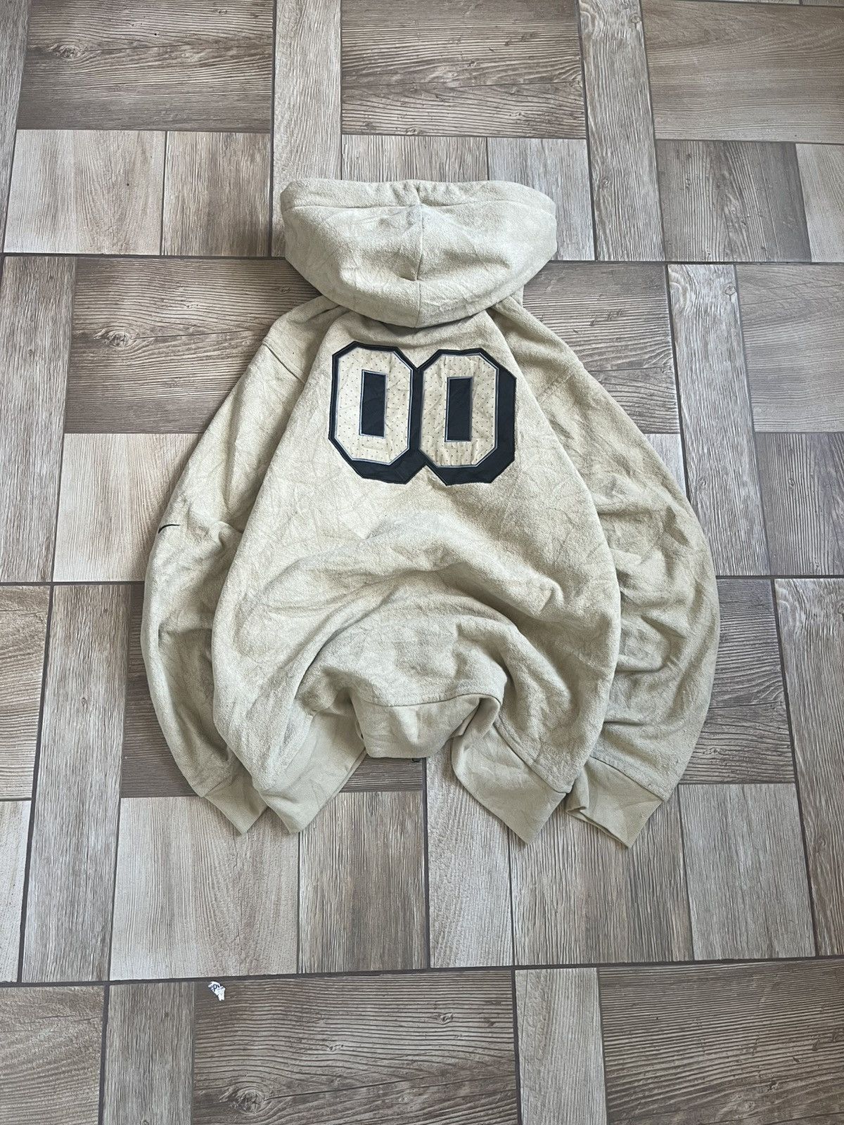 Nike Nike “BG” Hoodie – Beige / Vintage Wash Size US L / EU 52-54 / 3 - 2 Thumbnail
