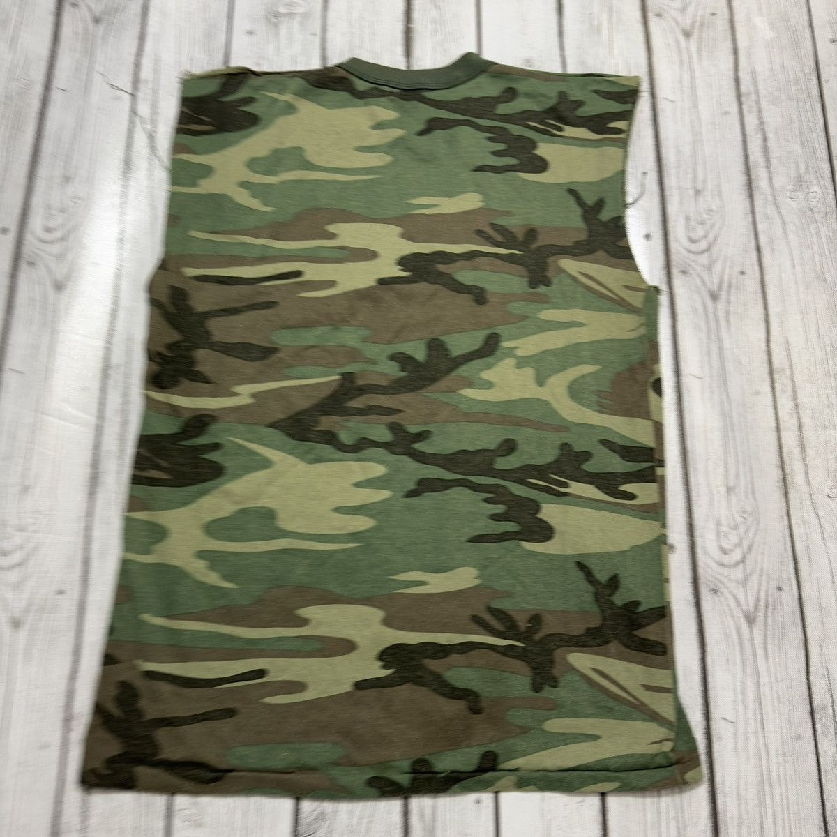 Vintage Vintage camo tank top Size US L / EU 52-54 / 3 - 2 Thumbnail