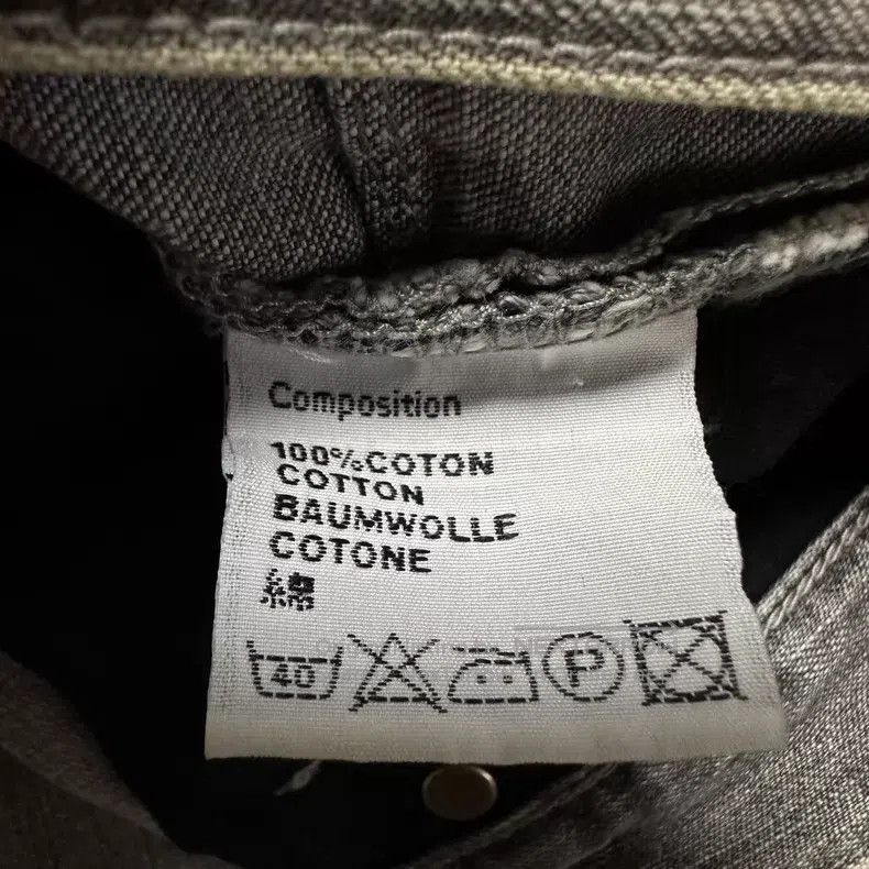 Dior Dior Smoke Grey Distressed Washed Denim Pants Size US 32 / EU 48 - 7 Thumbnail