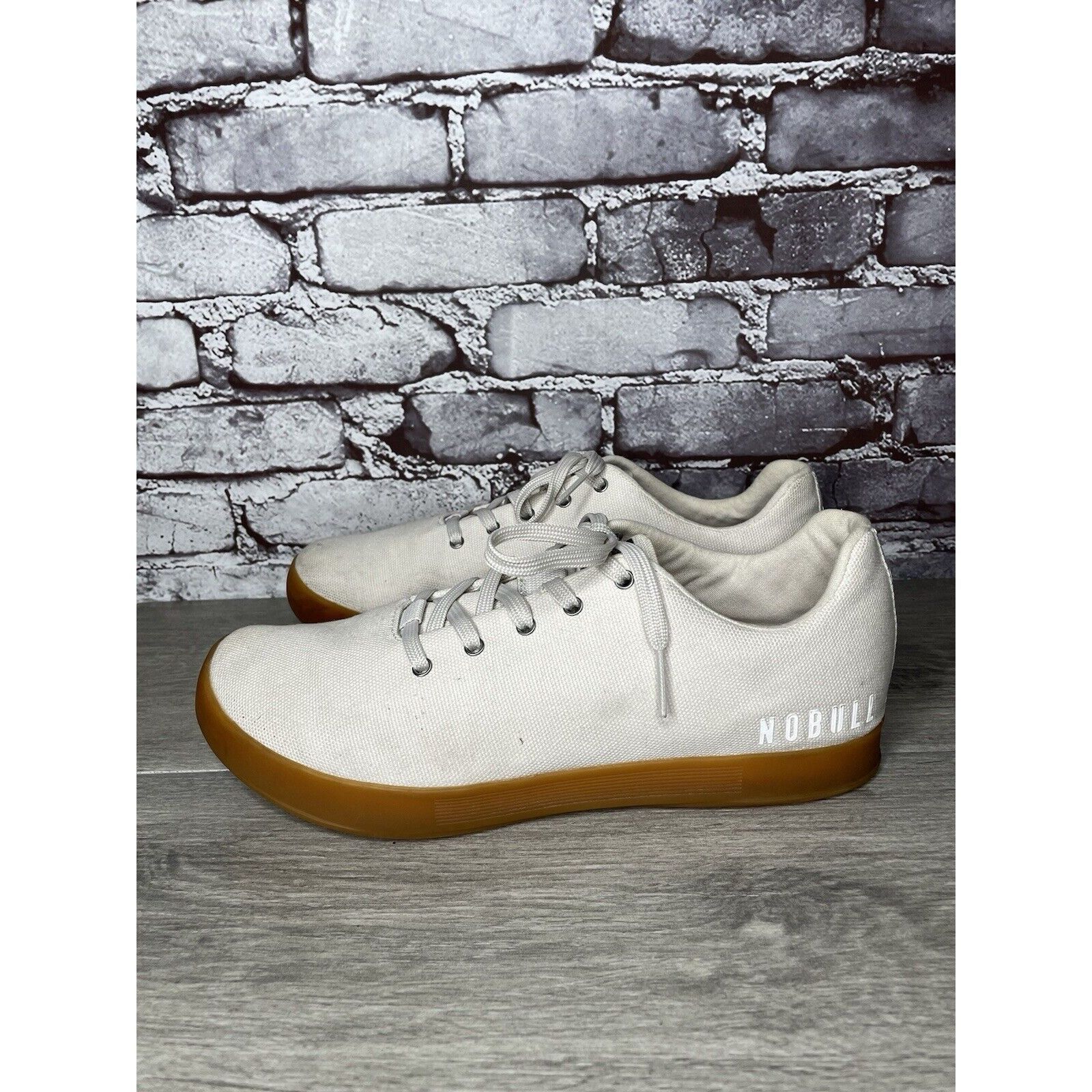 Other NoBull Ivory Canvas Trainer Training Lace Up Shoes Sneakers Size US 11 / EU 44 - 1 Thumbnail