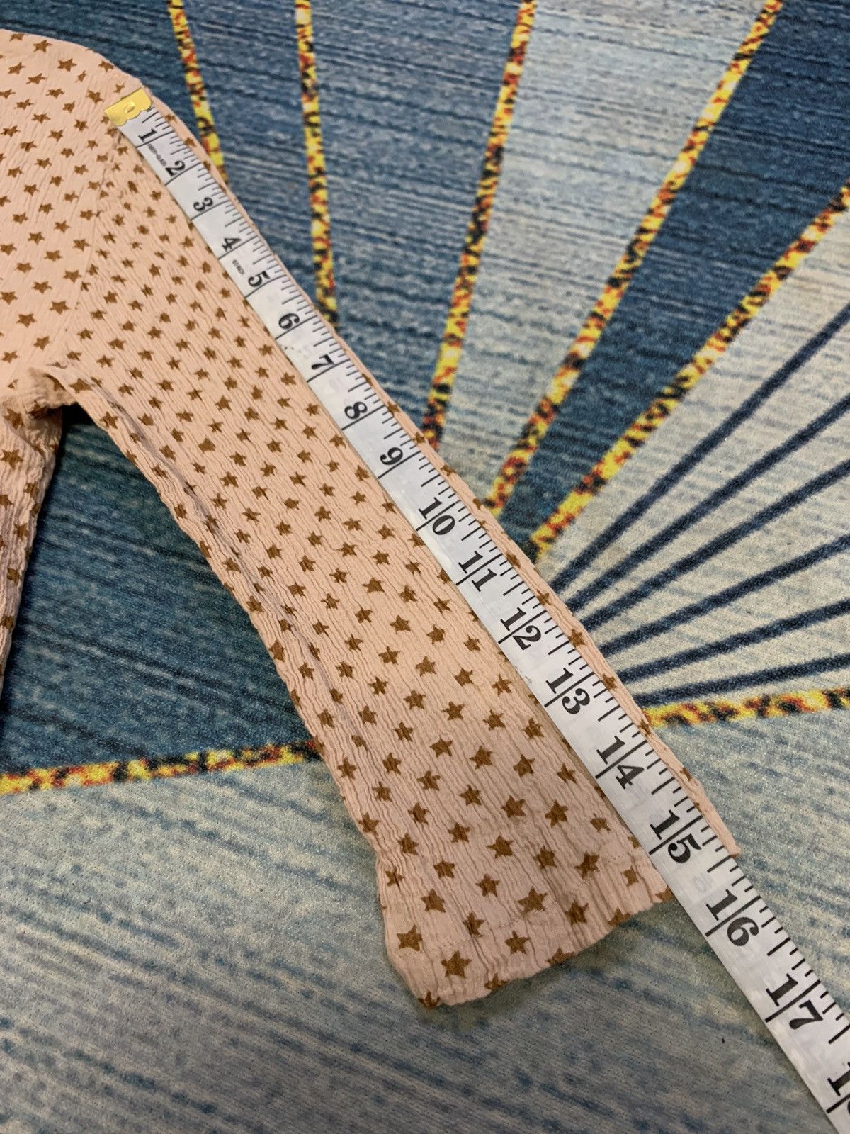 Issey Miyake TSUMORI CHISATO By Issey Miyake Crepe Pleated Star Button Up Size M / US 6-8 / IT 42-44 - 11 Thumbnail