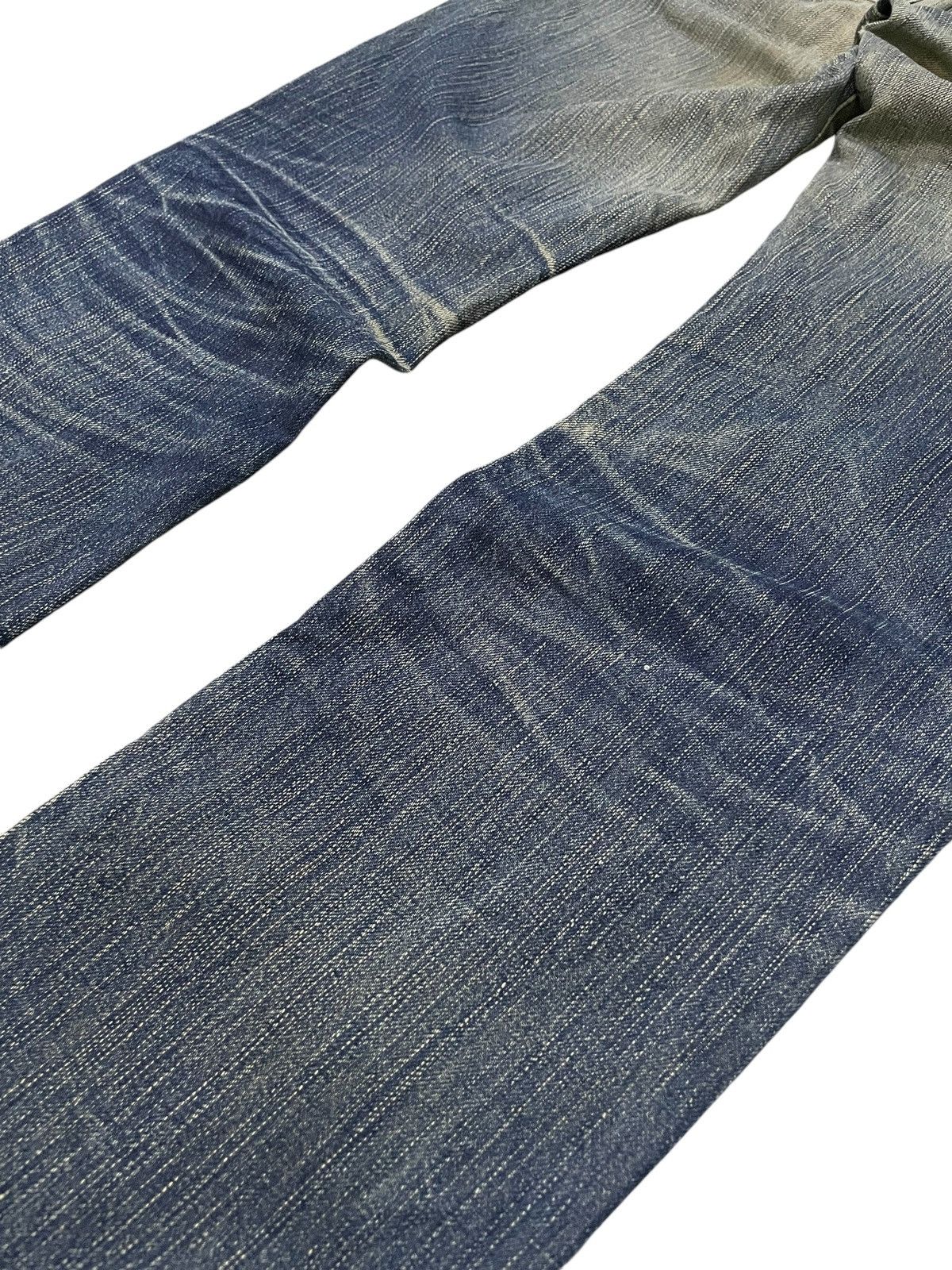 Edwin × Hysteric Glamour Edwin 503z Mud Wash Distressed Jeans Size US 27 - 13 Thumbnail