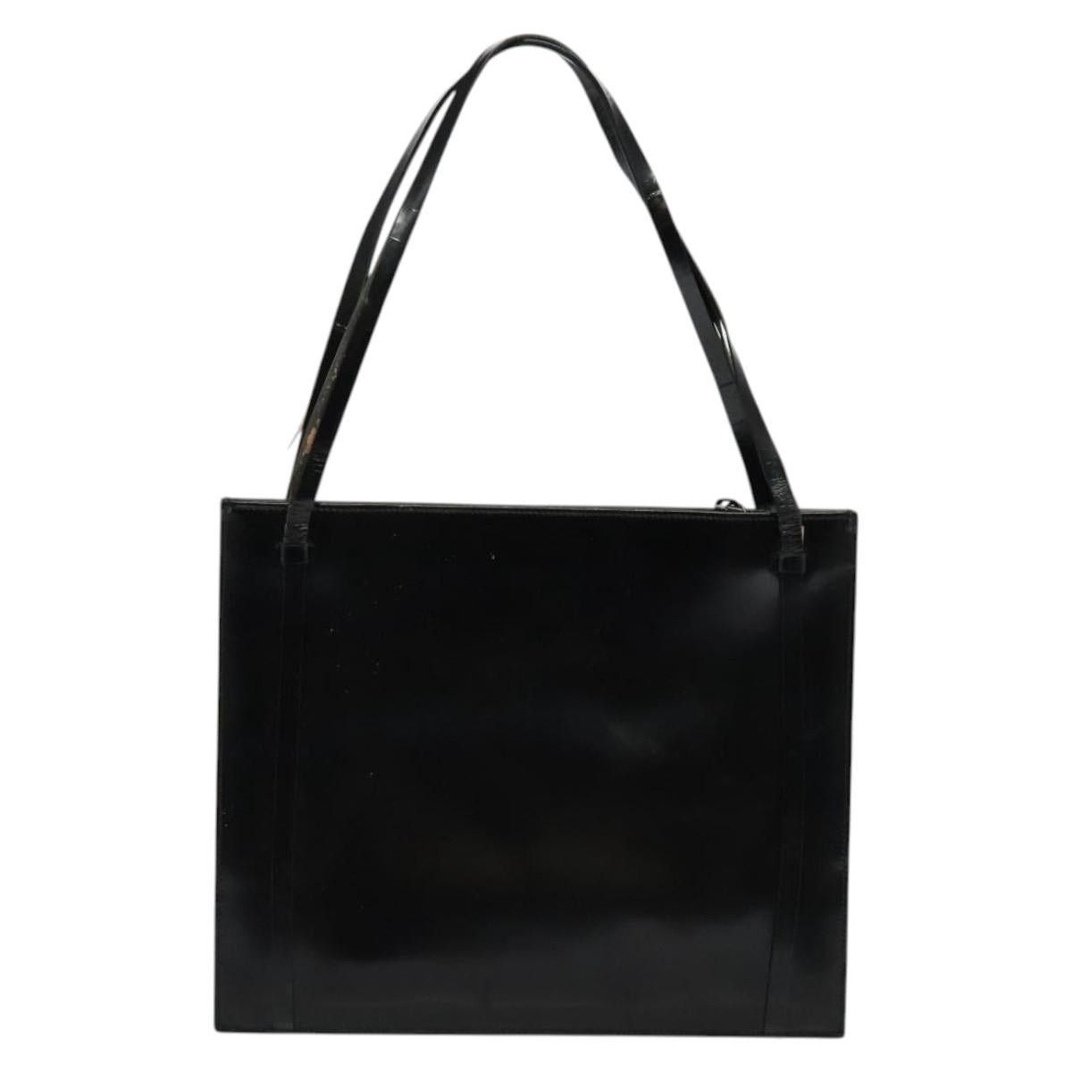Gucci GUCCI Shoulder Bag Patent Leather Black Silver Size ONE SIZE - 3 Thumbnail