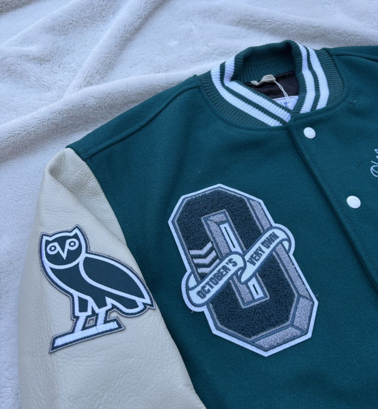 NFL × October's Very Own OVO x NFL Philadelphia Eagles Varsity Jacket Size US M / EU 48-50 / 2 - 3 Thumbnail