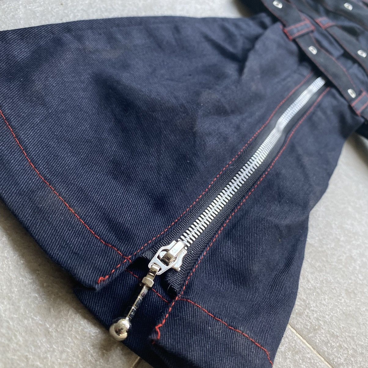 Seditionaries Men Bondage black strap pants alternative punk Size US 28 / EU 44 - 12 Thumbnail