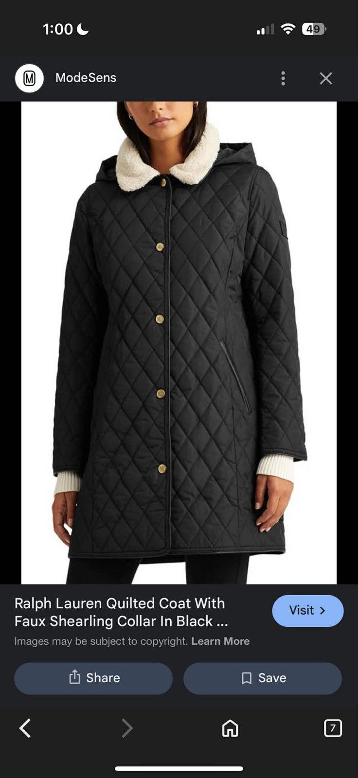 Polo Ralph Lauren polo ralph lauren quilted down jacket Size M / US 6-8 / IT 42-44 - 1 Thumbnail
