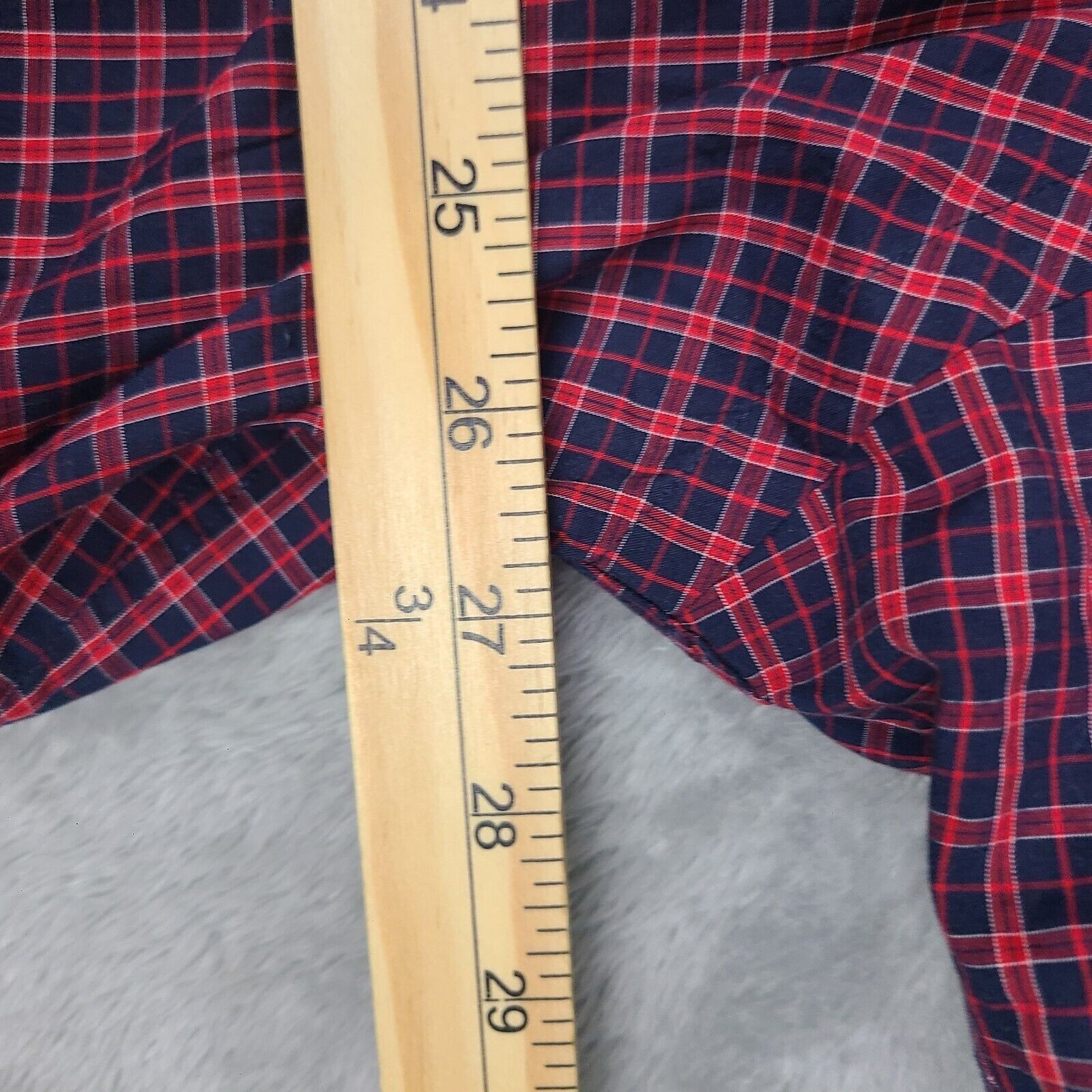 Polo Ralph Lauren Polo Ralph Lauren Blake Fit Red and Purple Plaid Button Down Size US XXL / EU 58 / 5 - 5 Thumbnail