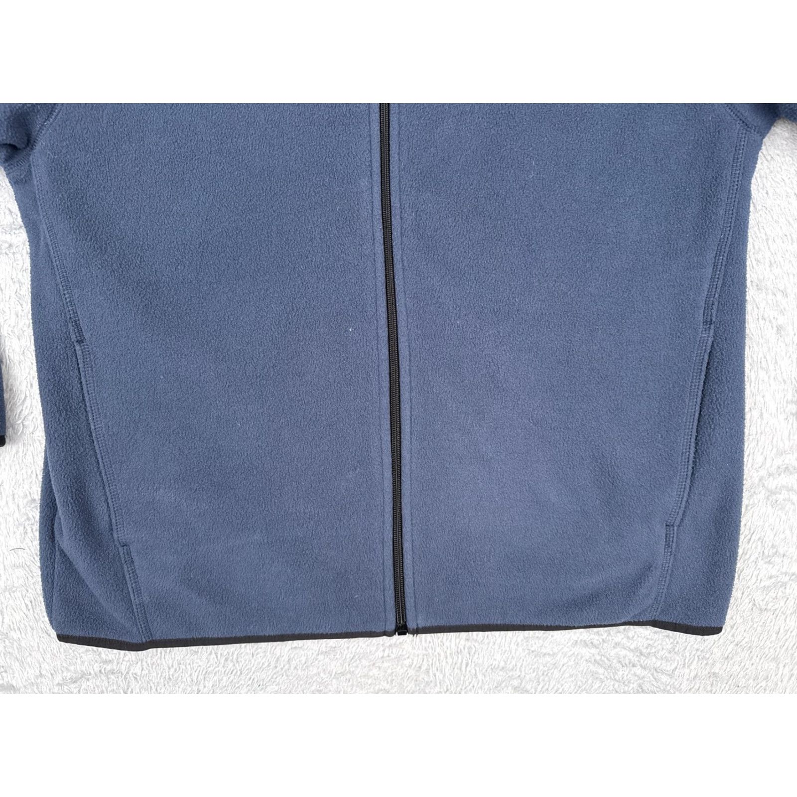 Timberland Timberland Jacket Mens Large Navy Blue Fleece Full Zip Stand Collar Embroidered Logo Tree Chest Size US L / EU 52-54 / 3 - 5 Thumbnail