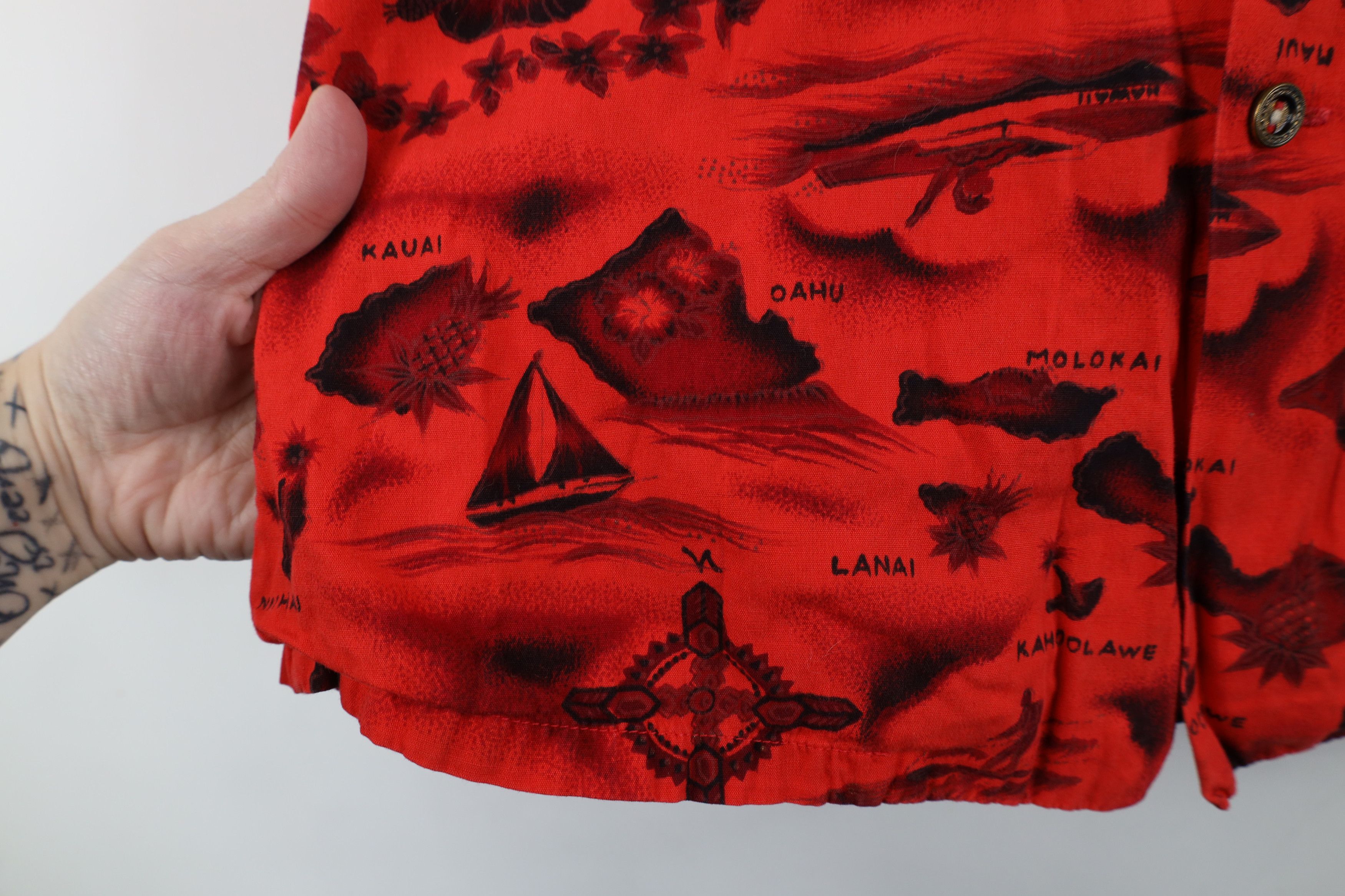 Vintage Vintage 50s 60s Rockabilly Collar Hawaiian Button Shirt USA Size US S / EU 44-46 / 1 - 6 Thumbnail