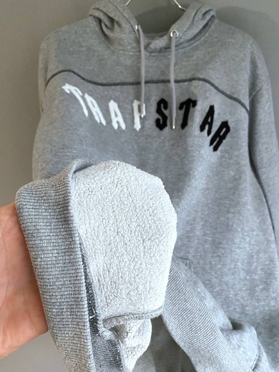 Trapstar London Trapstar It's a Secret Big Teddy Logo Men's Grey Hoodie, L Size US L / EU 52-54 / 3 - 16 Thumbnail