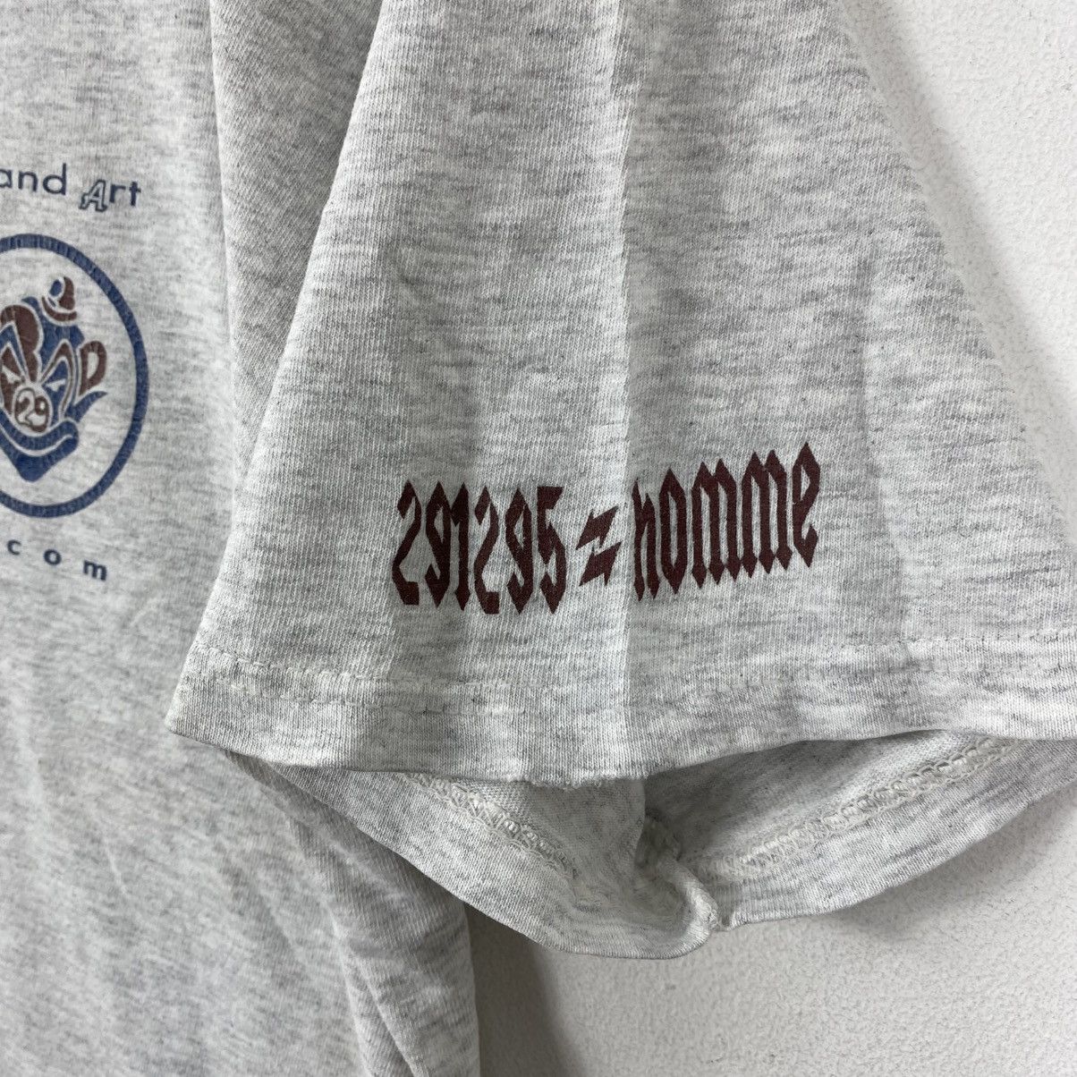291295=Homme Vintage 90s 291295 Homme Japanese Streetwear Graphic Tee M Size US M / EU 48-50 / 2 - 5 Thumbnail
