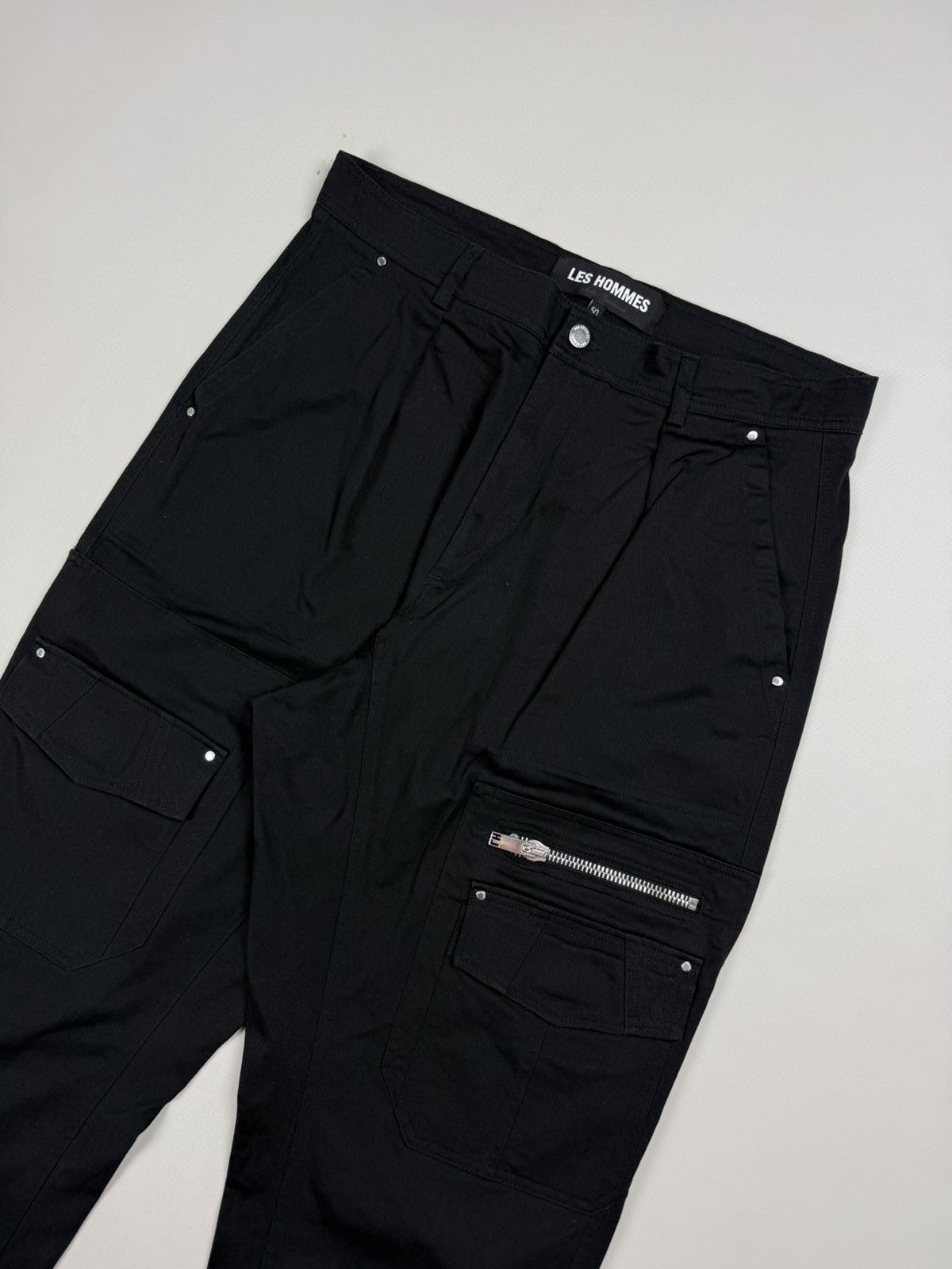 Les Hommes Les Homes Men’s Cargo Pants Trousers Size 50 / L Size US 34 / EU 50 - 2 Thumbnail