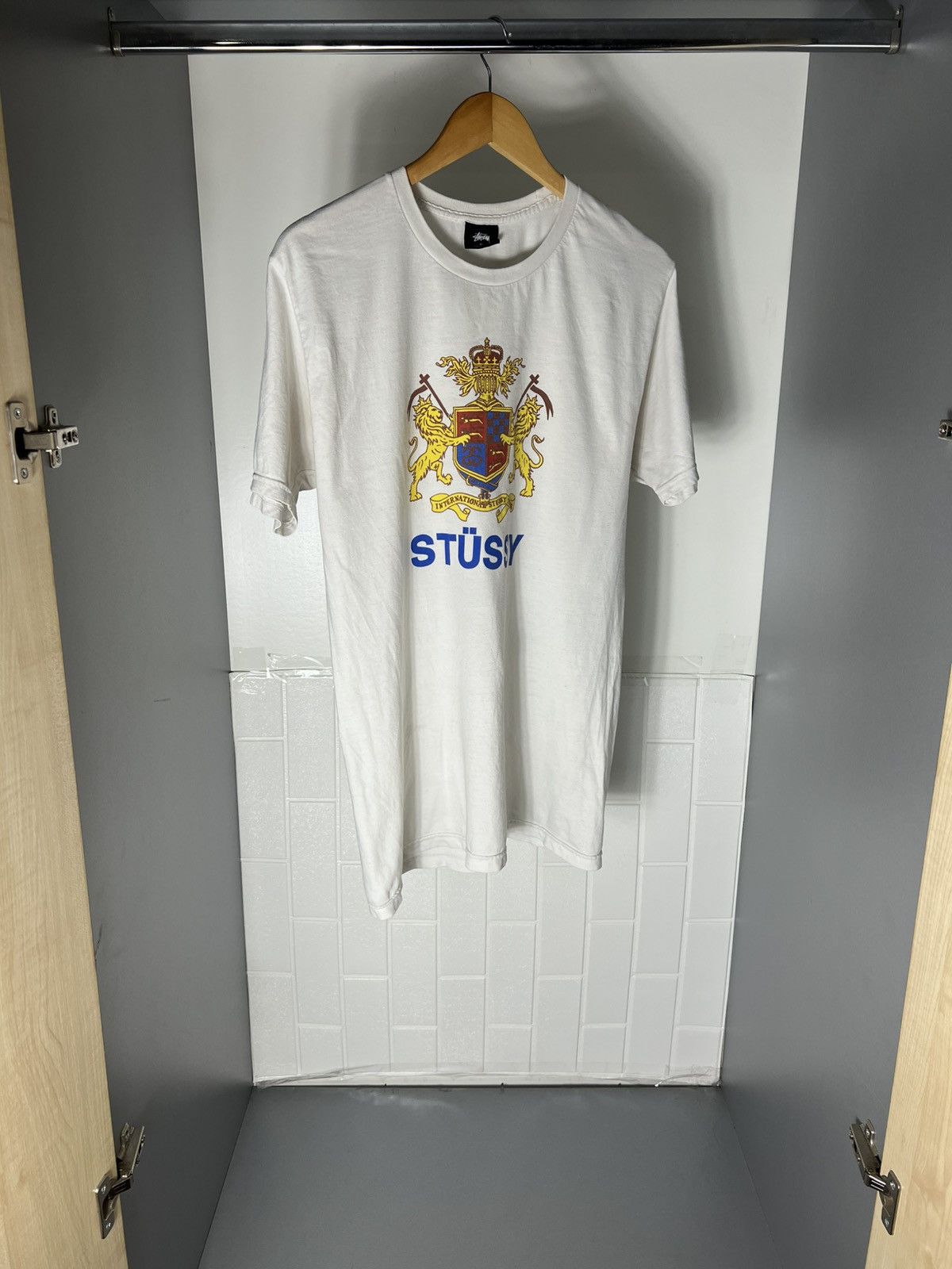 Stussy VINTAGE STUSSY INTERNATIONAL DESIGNER T-SHIRT RETRO Y2K 90s Size US M / EU 48-50 / 2 - 4 Thumbnail