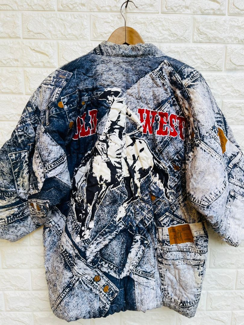 Japanese Brand × Vintage Vintage Old West Hip Hop Streetwear Fashion Style Kimono Size US L / EU 52-54 / 3 - 4 Thumbnail