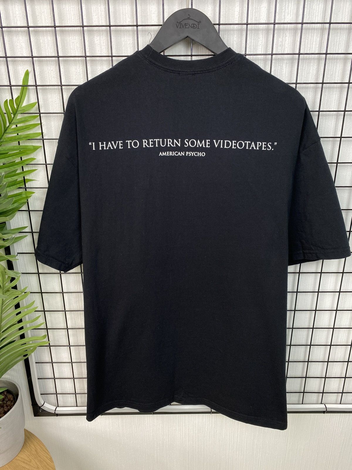 Other RARE! American Psycho Horror Movie Big Logo Christian Bale Size US XL / EU 56 / 4 - 15 Thumbnail