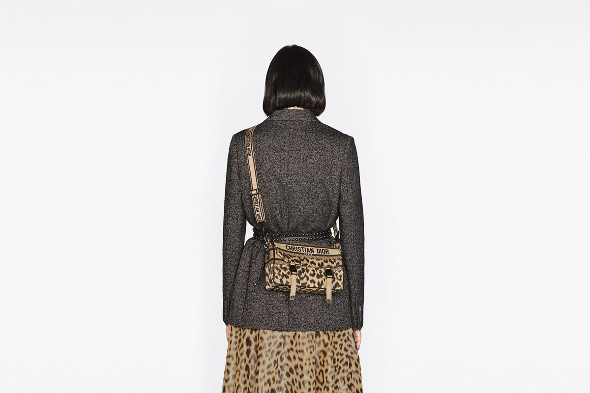 Dior o1bcso1str1124 Size: OS /Small Diorcamp Bag in Beige/Black Size ONE SIZE - 8 Thumbnail
