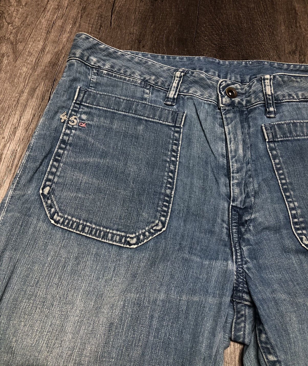 45rpm Vintage 45rpm Bush Pants Jeans Unisex Design Size US 32 / EU 48 - 5 Thumbnail
