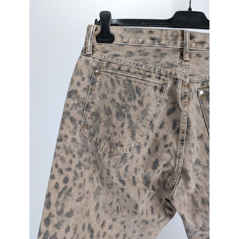 Tom Ford o1rshd1 Denim Pant in Aged Leopard Size US 33 - 13 Thumbnail