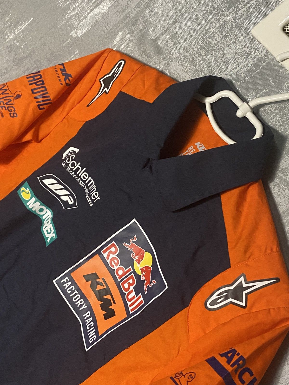 Alpinestars × Red Bull Red Bull KTM Factory Alpinestars Racing Button Up Shirt S-XC Size US XS / EU 42 / 0 - 2 Thumbnail