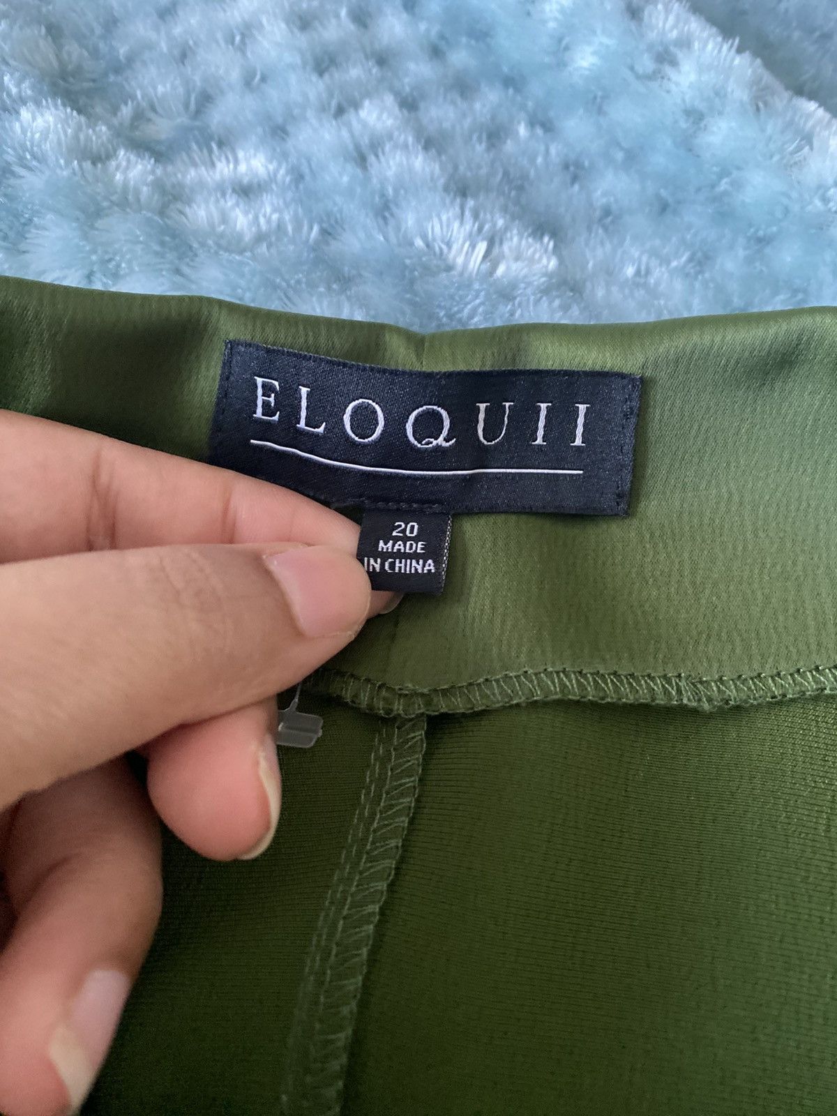 Other Eloquii Womens Satin Boat Neck Waist Tie Chic Maxi Dress Size 3XL / US 20-22 - 12 Thumbnail