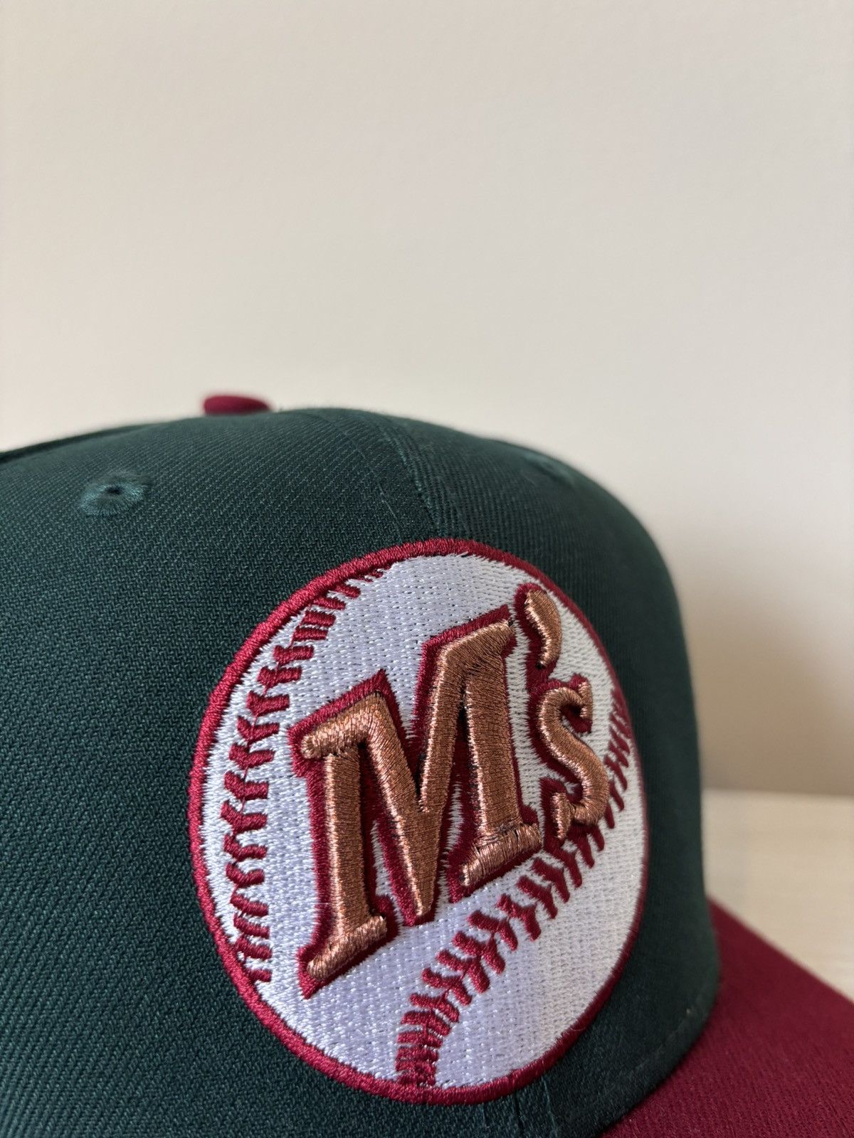 Topperz Seattle Mariners Fitted Size 7 3/8 Topperz Size ONE SIZE - 2 Thumbnail