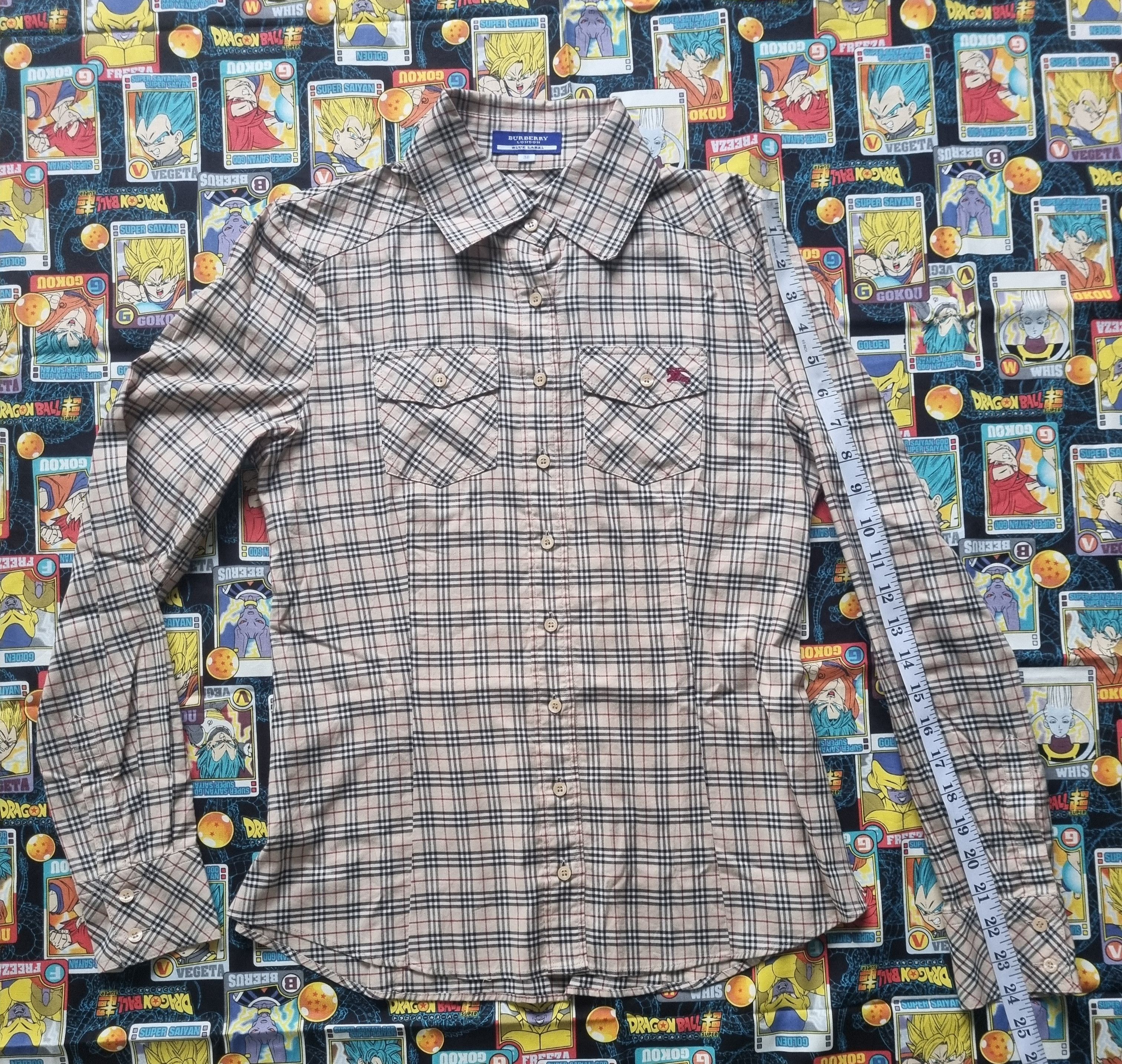 Burberry Burberry London Novacheck Blue Label Shirt Size XS / US 0-2 / IT 36-38 - 6 Thumbnail
