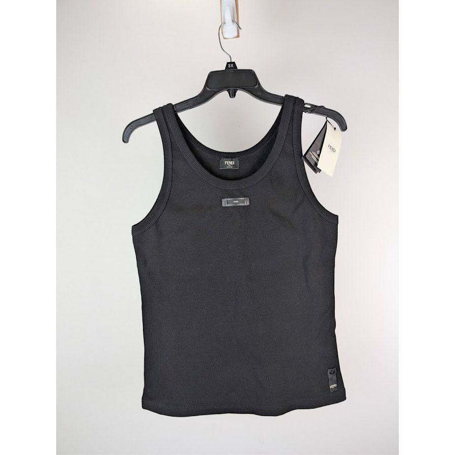 Fendi o1rshd1 Tank Tops in Black Size US XL / EU 56 / 4 - 8 Thumbnail