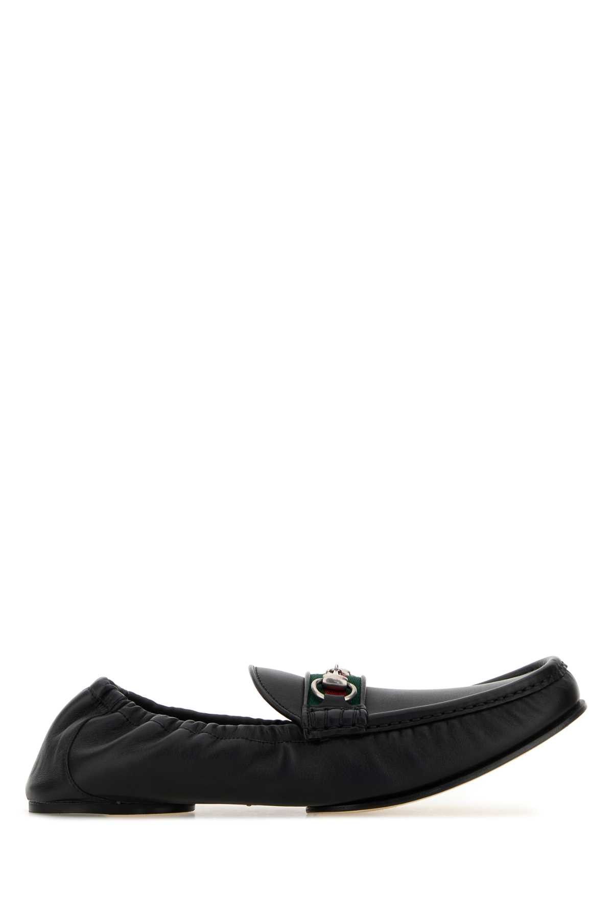Gucci Black Leather Horsebit 1953 Loafers Size US 9.5 / EU 42-43 - 1 Thumbnail