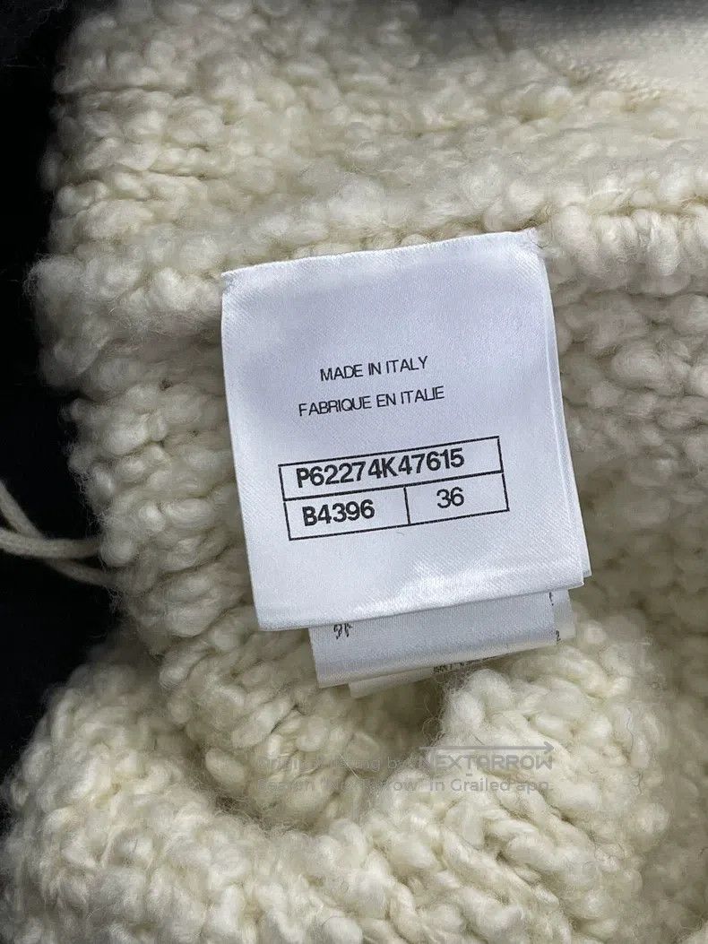 Chanel Chanel Black and white panda colour-blocked wool hooded zi Size XS / US 0-2 / IT 36-38 - 7 Thumbnail
