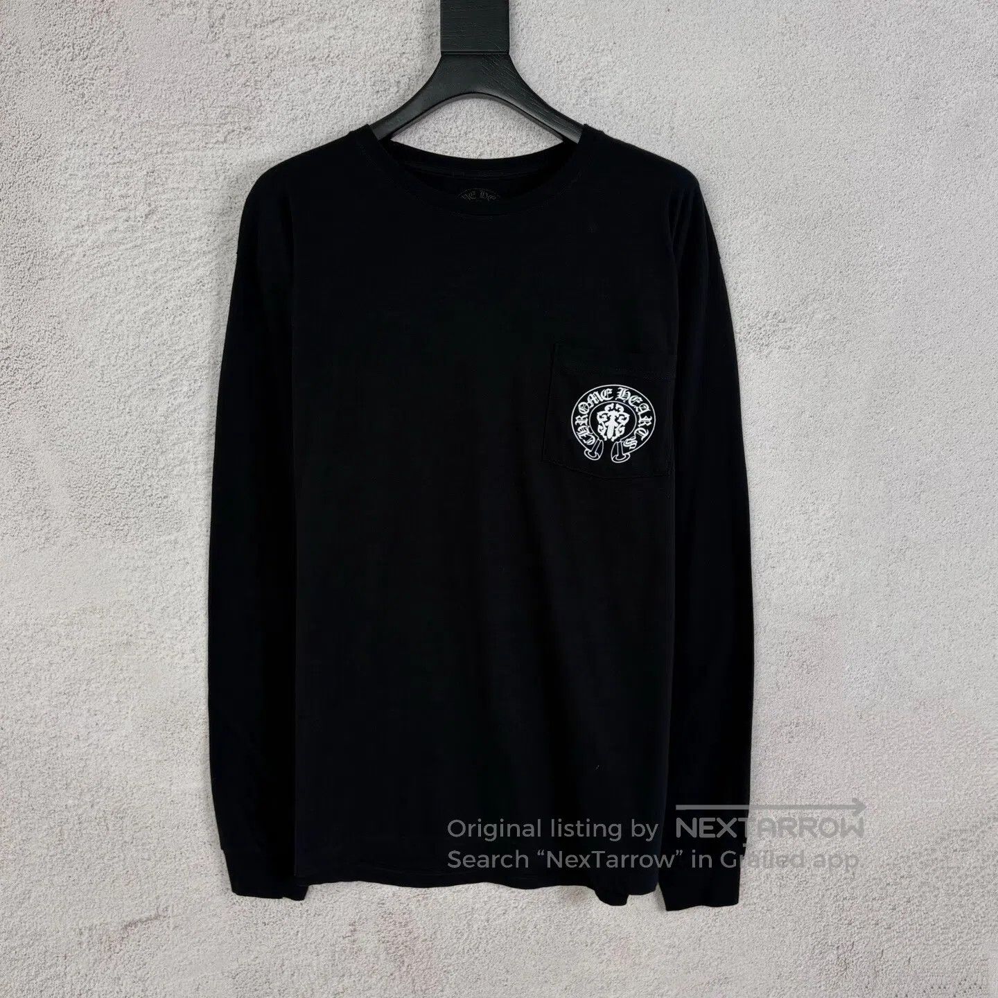 Chrome Hearts Chrome Hearts USA American Flag Thermal Longsleeve