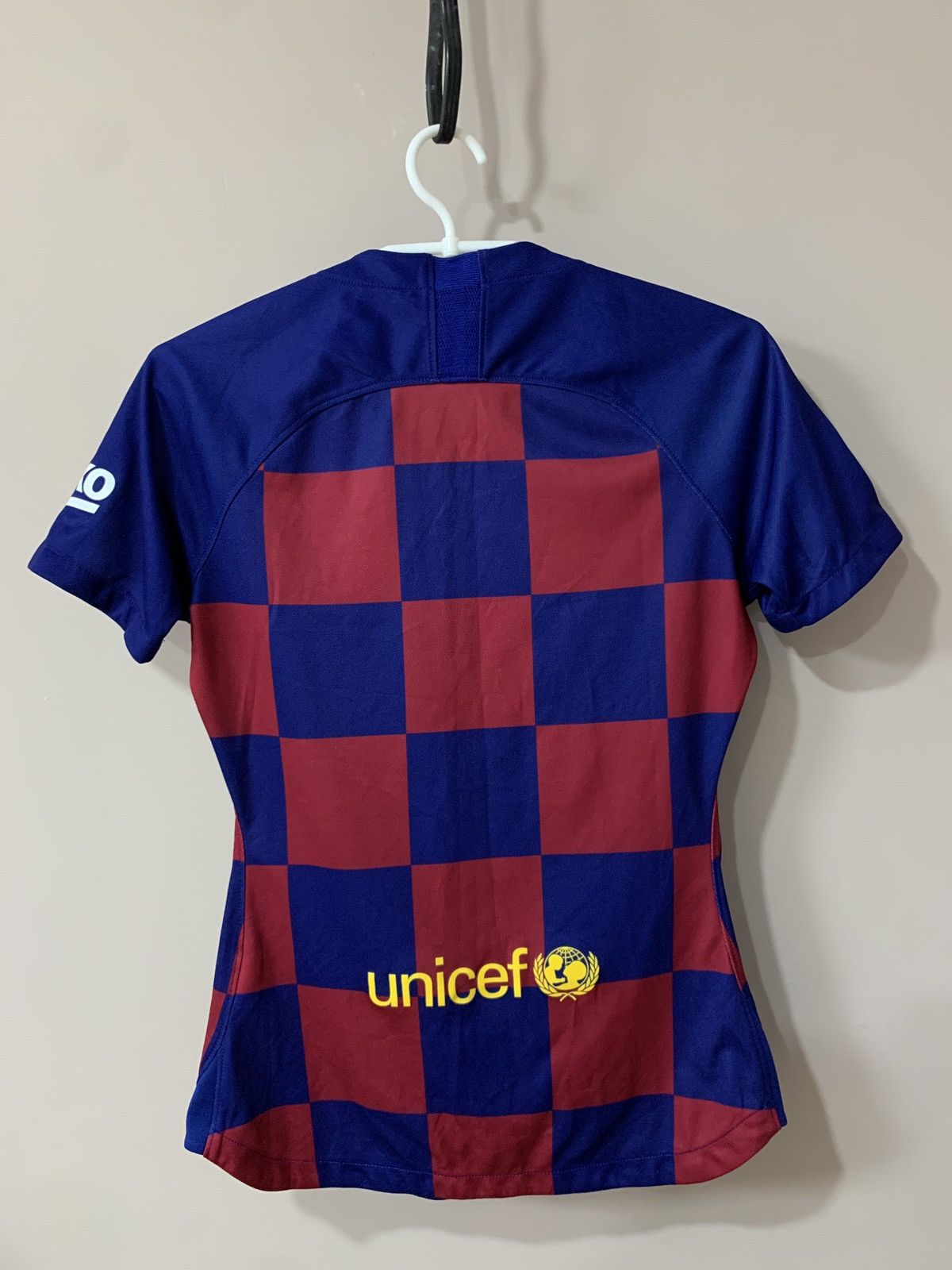 Nike Womens Barcelona Home Football Shirt Nike Soccer Jersey Sz S Size S / US 4 / IT 40 - 2 Thumbnail
