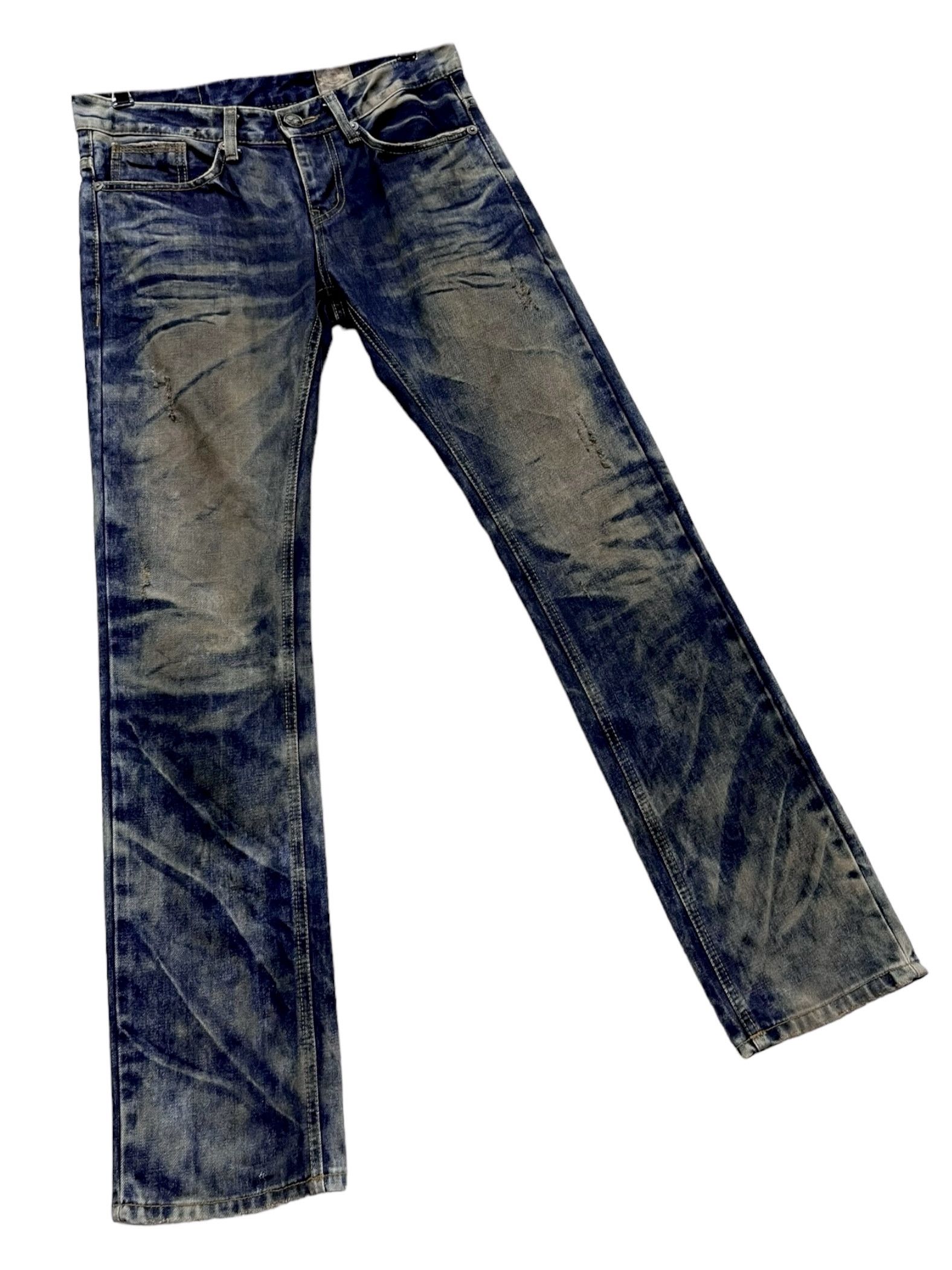Seditionaries 🔥CRAZY Mudwash Seditionaries Punk Slim Fit Denim Size US 29 - 5 Thumbnail
