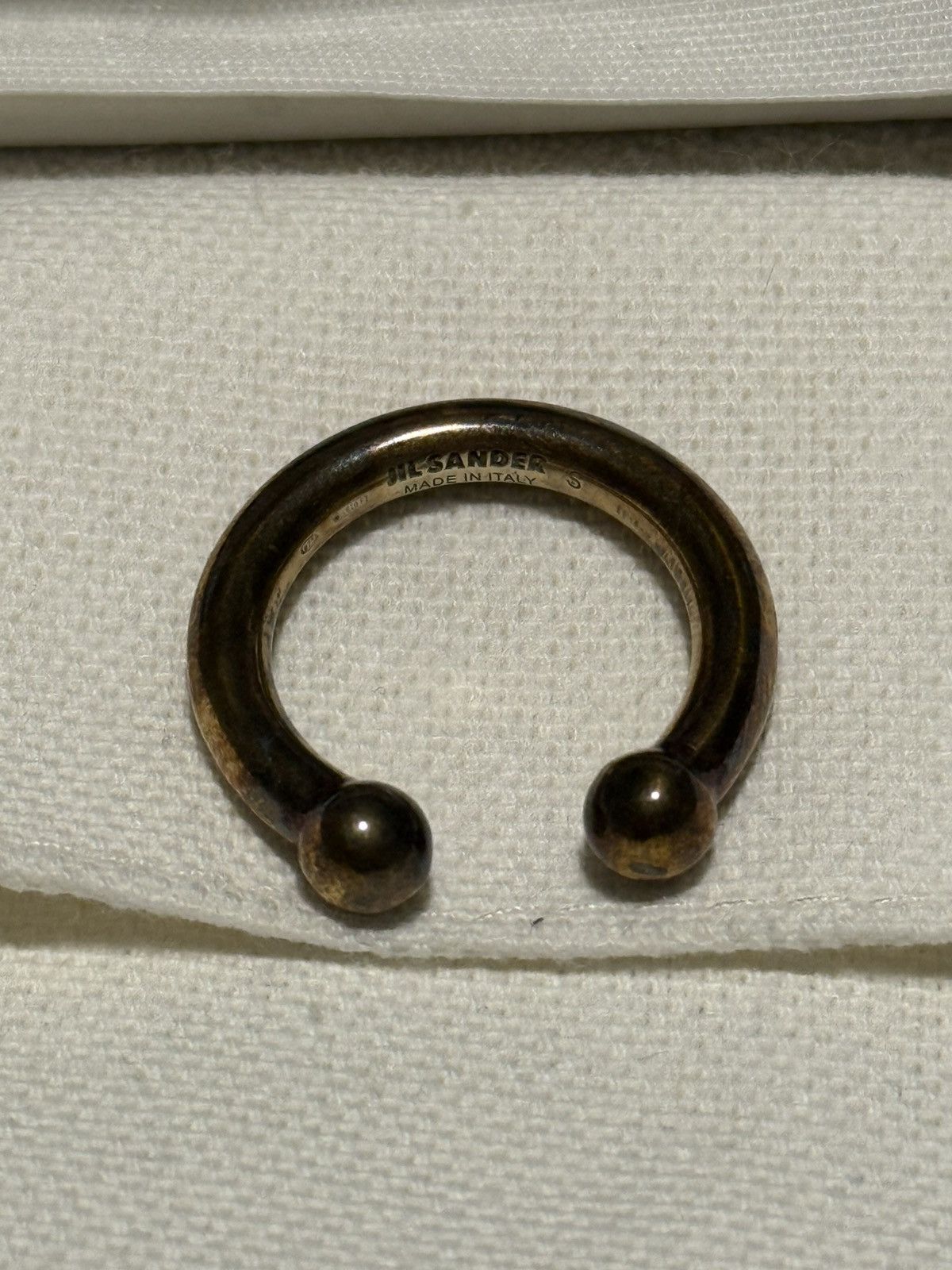 Jil Sander Jil Sander open top ring Size ONE SIZE - 2 Thumbnail