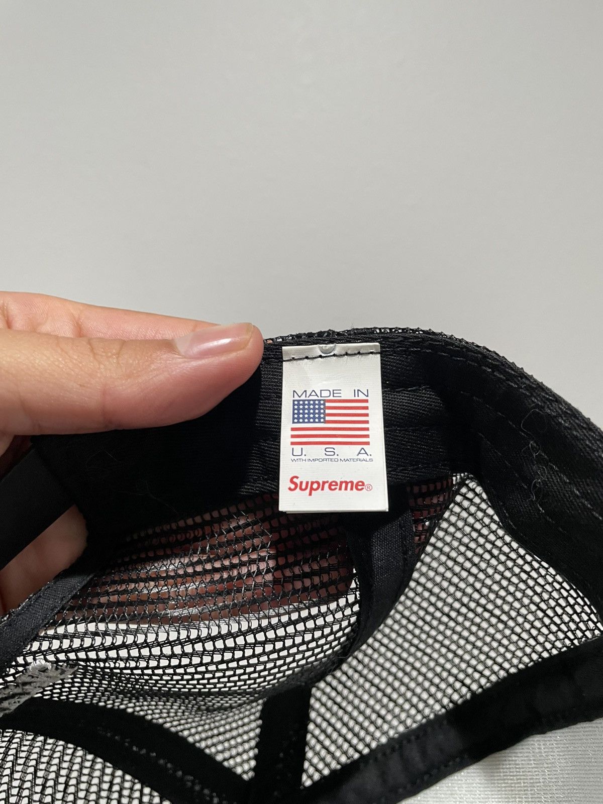 Supreme Supreme Pinup Mesh Back 6-Panel Size ONE SIZE - 3 Thumbnail