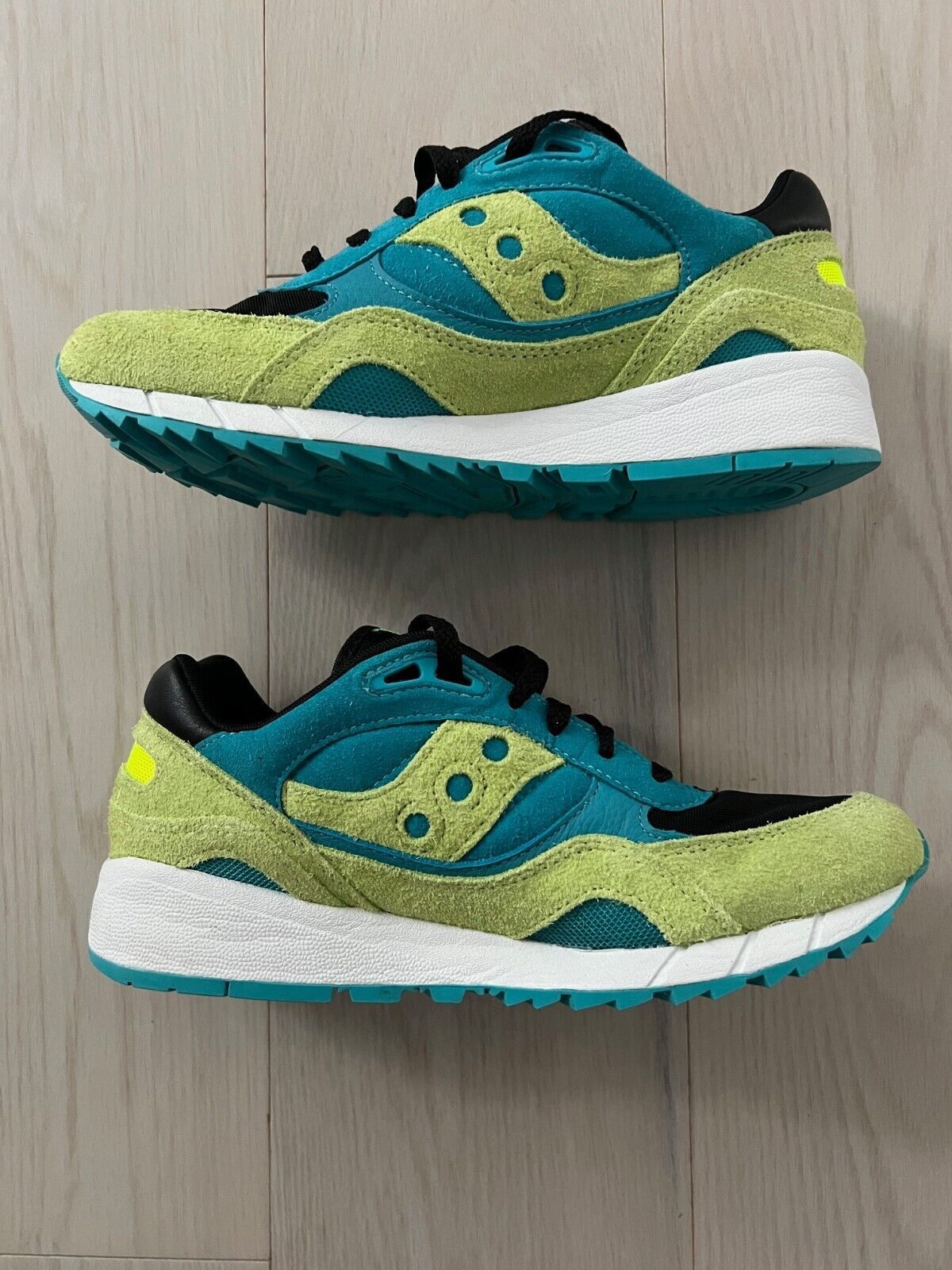 Saucony Saucony S70751-1 Unisex Split Sneakers Shadow 6000 ( 8.5 ) Size US 8.5 / EU 41-42 - 2 Thumbnail