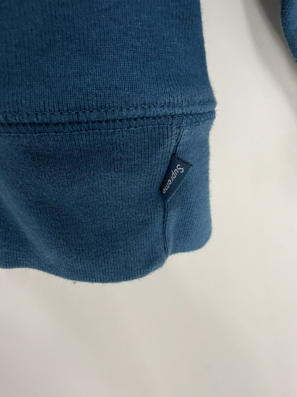 Supreme Supreme “Team S” Spiral Hooded Sweatshirt – Slate Blue Size US L / EU 52-54 / 3 - 3 Thumbnail