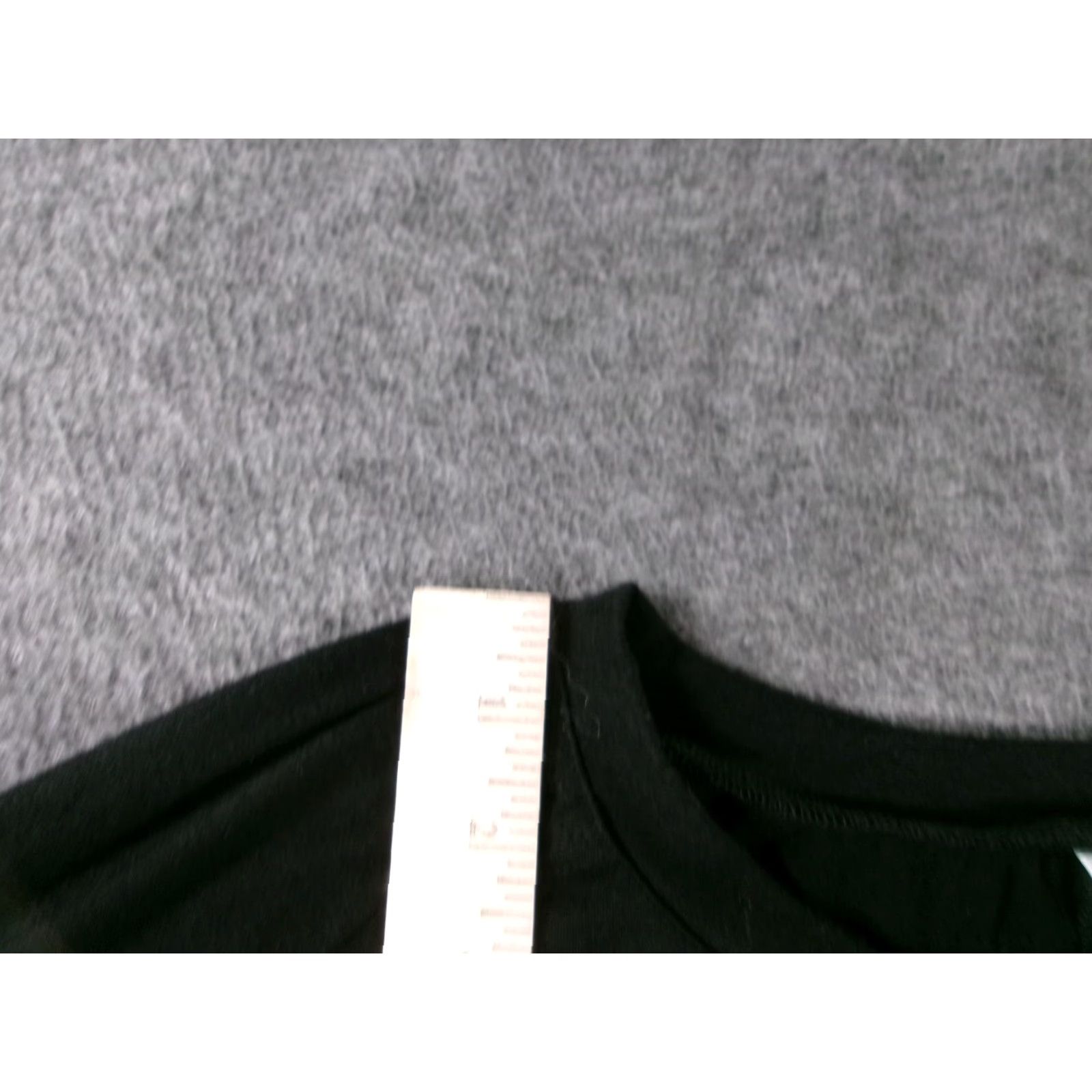 Layer 8 ELGOGY Shirt Women L Black Long Sleeve Scoop Neck Stretch Tunic Slim Fit Top Size L / US 10 / IT 46 - 4 Thumbnail
