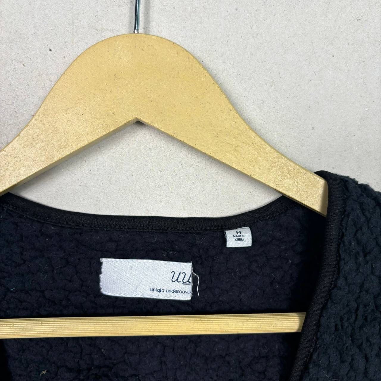 Undercover × Uniqlo Uniqlo Undercover UU Fleece Jacket Black Cardigan Size M Size US M / EU 48-50 / 2 - 4 Thumbnail