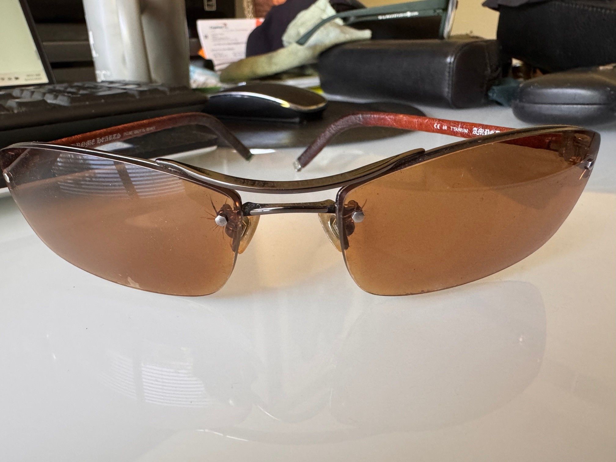 Chrome Hearts RARE Chrome Hearts AMPED Titanium Sunglasses-Made in France Size ONE SIZE - 2 Thumbnail