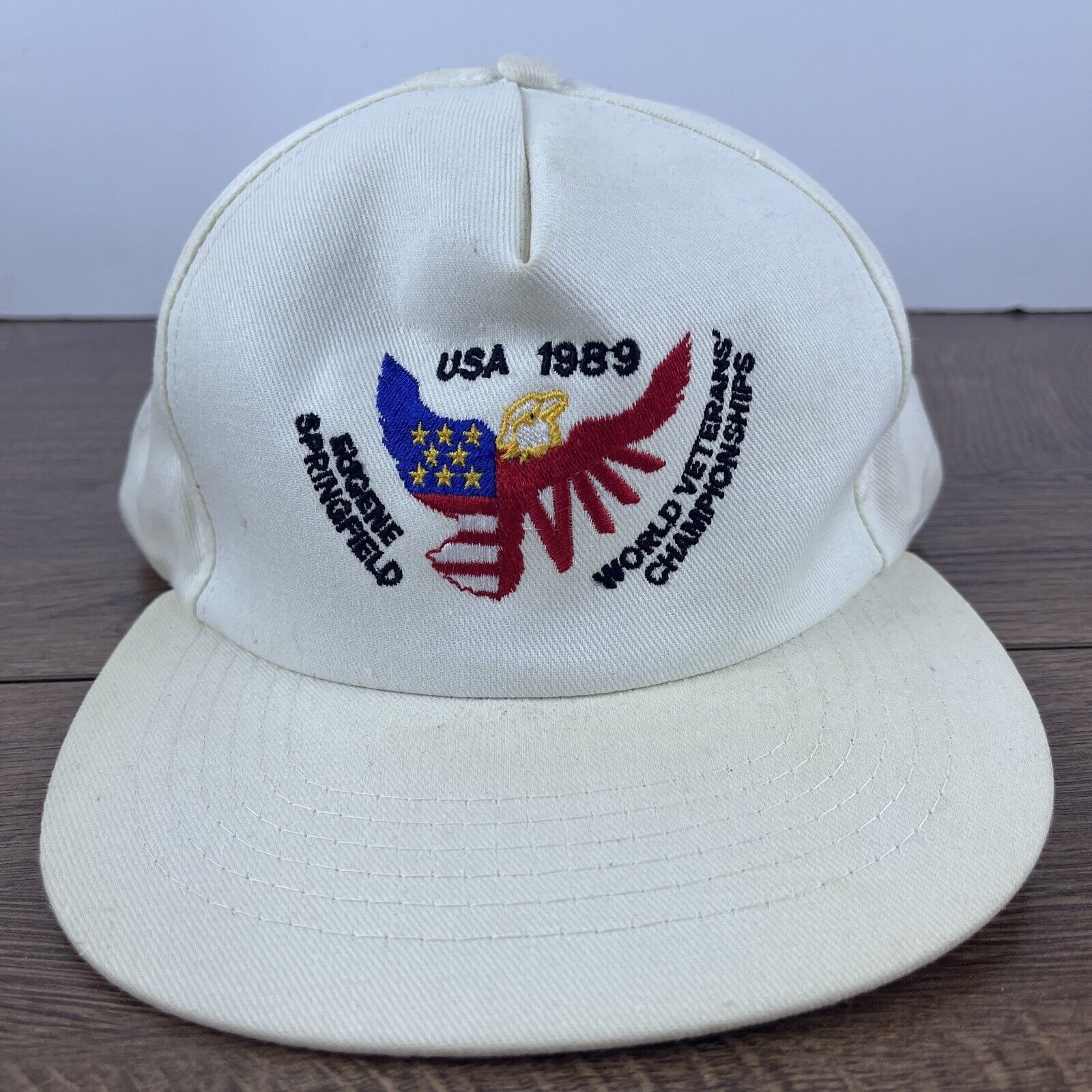 Other 1989 World Veterans Championships Hat Springfield Adjustable Size ONE SIZE - 1 Thumbnail