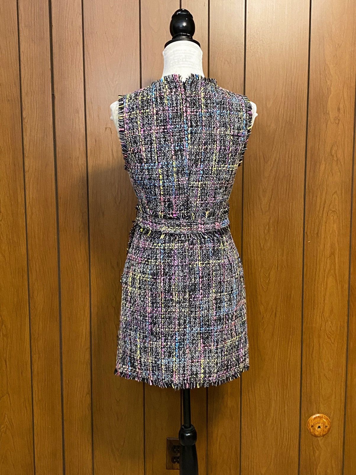 Cinq a Sept Cinq à Sept Rochelle Belted Tweed Minidress size 8 Size M / US 6-8 / IT 42-44 - 11 Thumbnail
