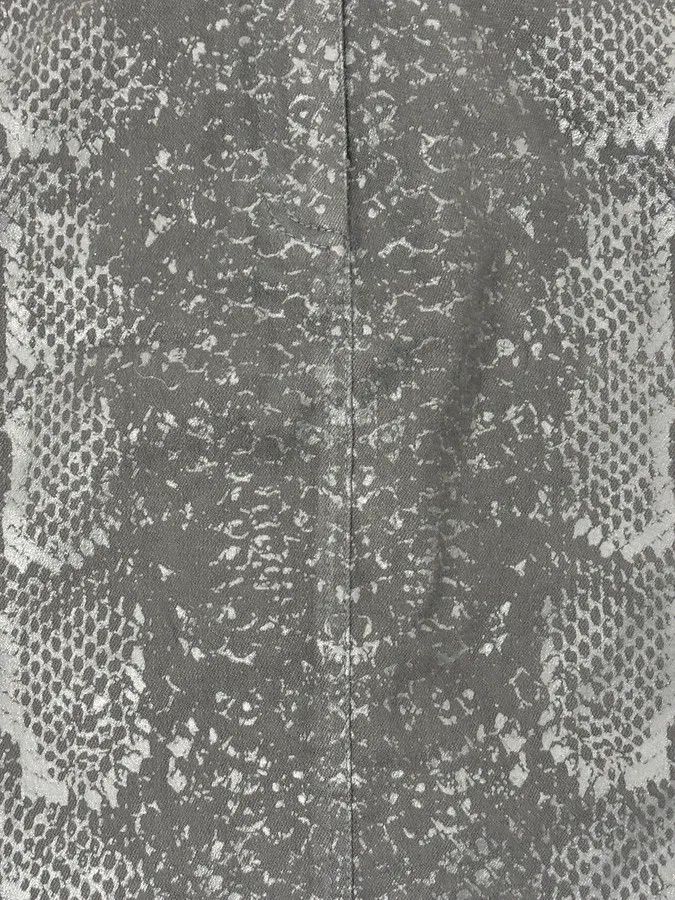 Roberto Cavalli 2000s Roberto Cavalli Black Python Skirt Size 29" - 6 Thumbnail