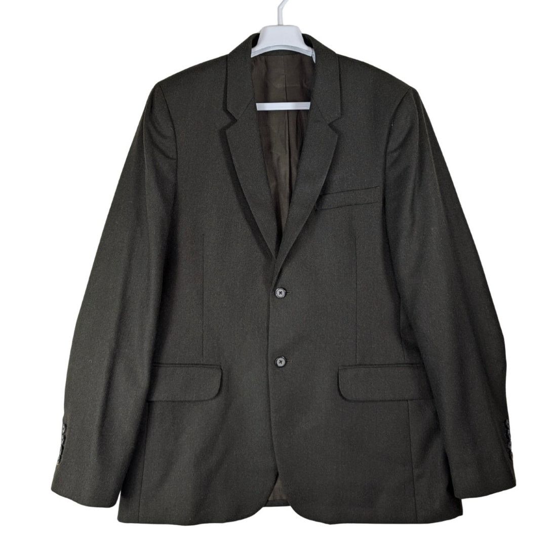 Vince Vince Italian Fabric Wool Blend Blazer Black Men’s Size 44 Size 44S - 1 Thumbnail