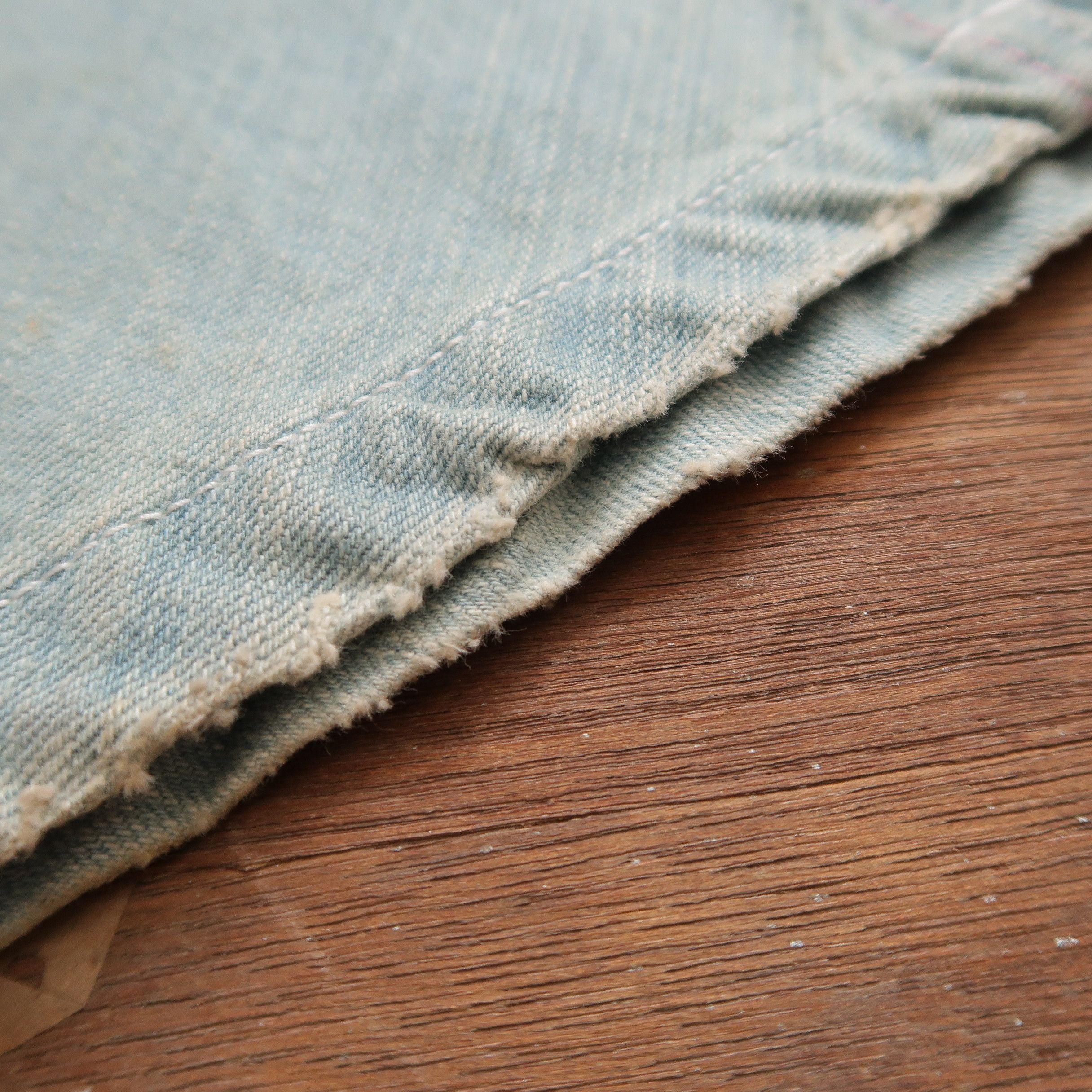 Le Grande Bleu (L.G.B.) 🔥Sick Y2K LGB Vintage Gotcha Banana Curved Denim Vkei Size US 32 / EU 48 - 15 Thumbnail