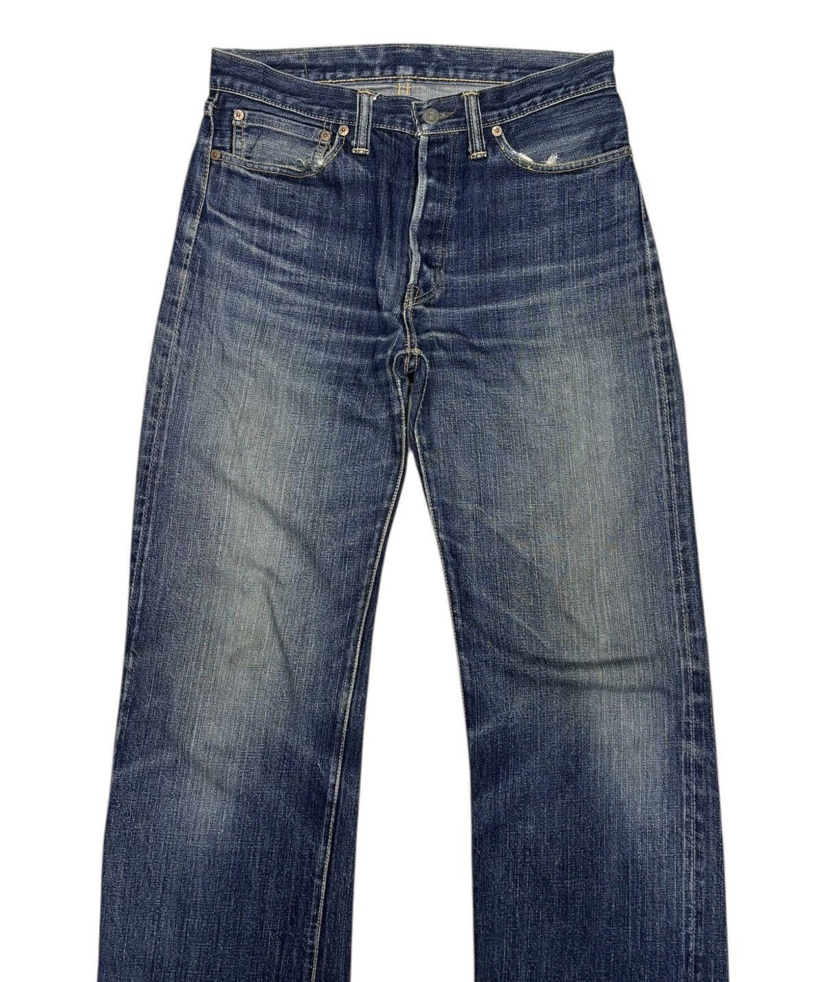 The Flat Head 🔥VTG THE FLAT HEAD SELVEDGE DENIM JEANS Size US 30 / EU 46 - 5 Thumbnail