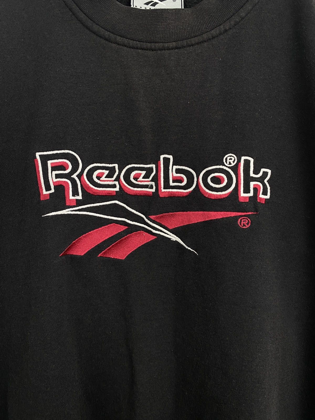 Reebok 🕷️ Vintage 90s Reebok Sweatshirt Y2K Rare Retro Hype Size US L / EU 52-54 / 3 - 4 Thumbnail
