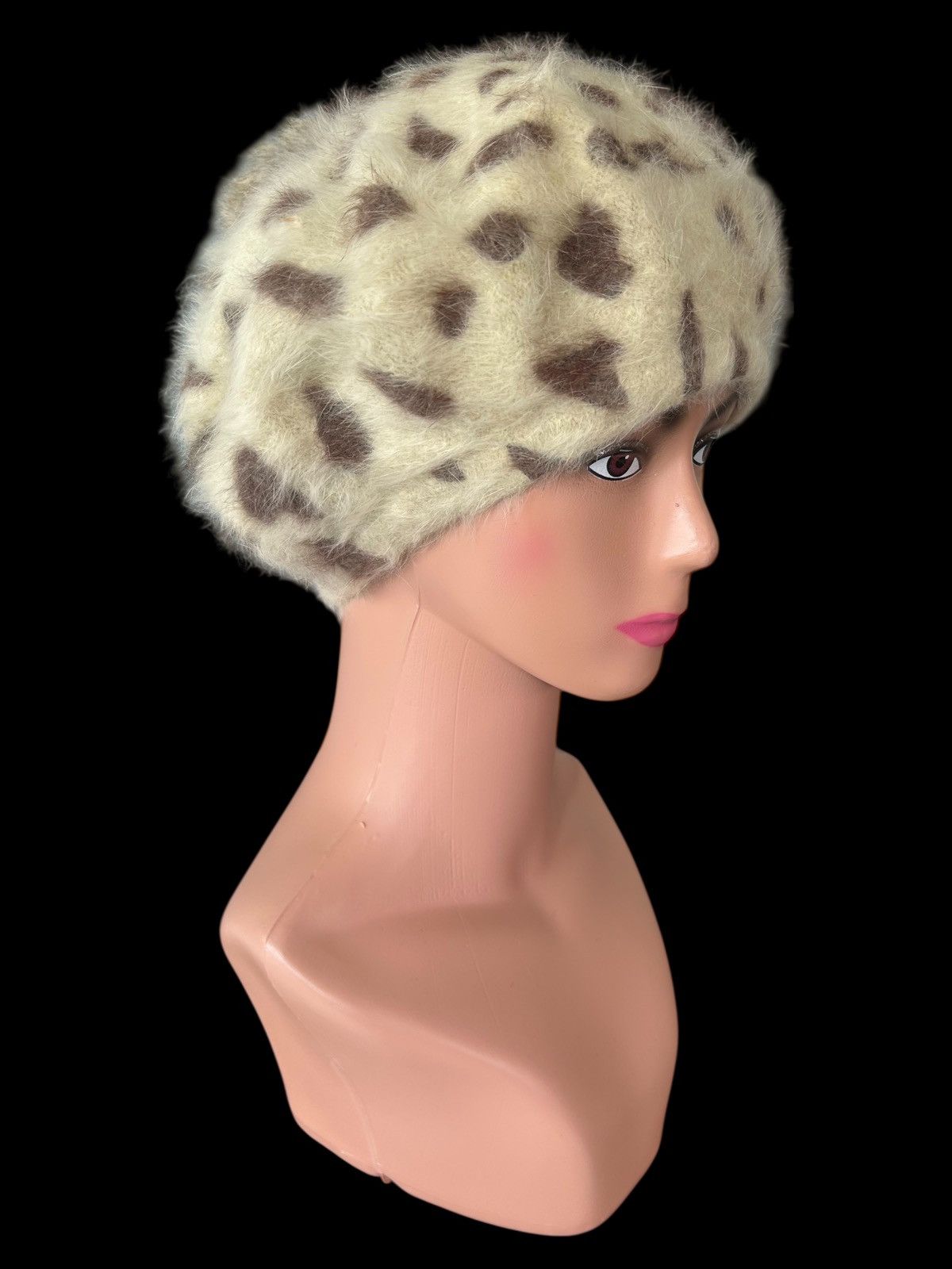Kapital Leopard Japanese Style Faux Fur Hats Size ONE SIZE - 1 Thumbnail